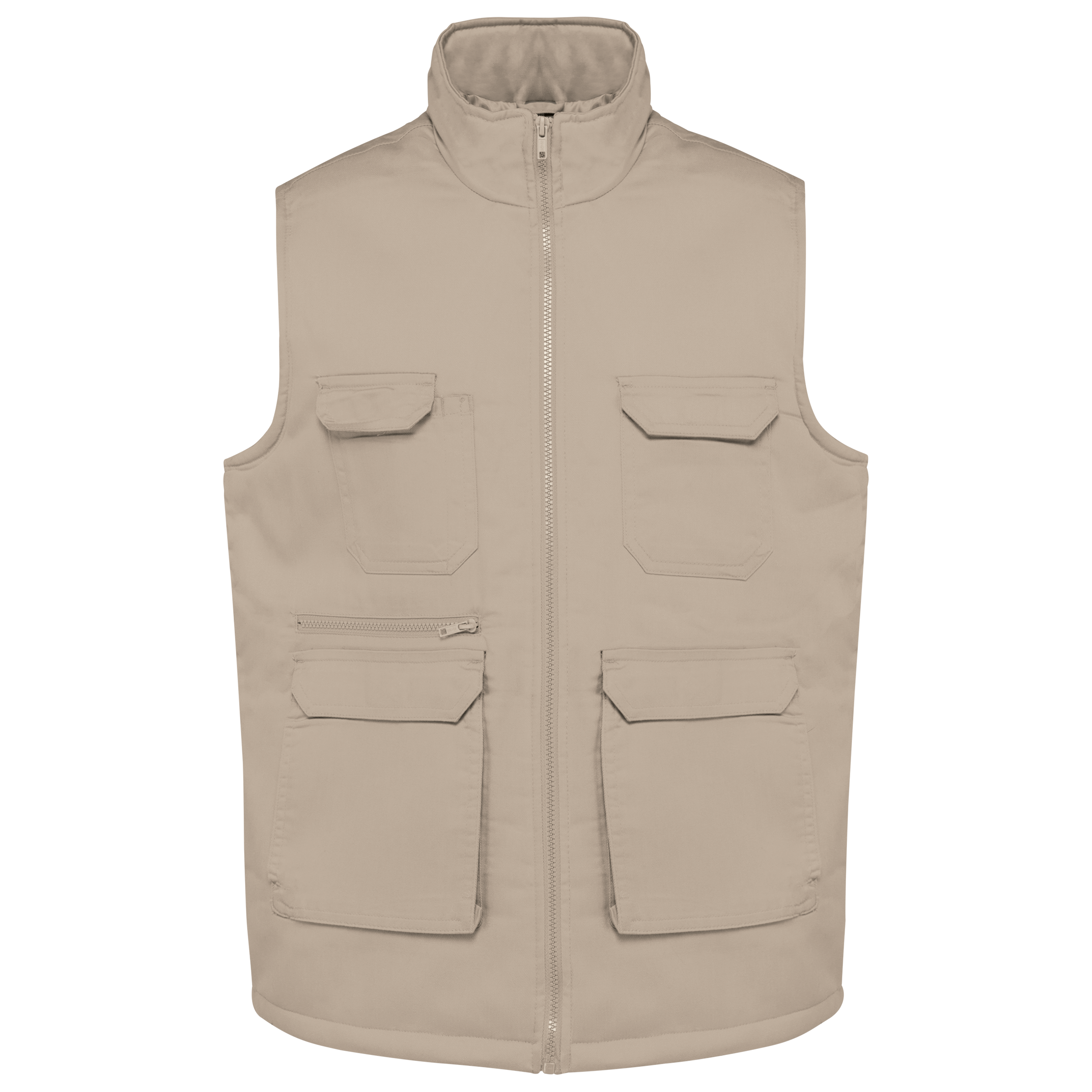 Miniature 18 pour Gilet polycoton multipoches rembourré unisexe