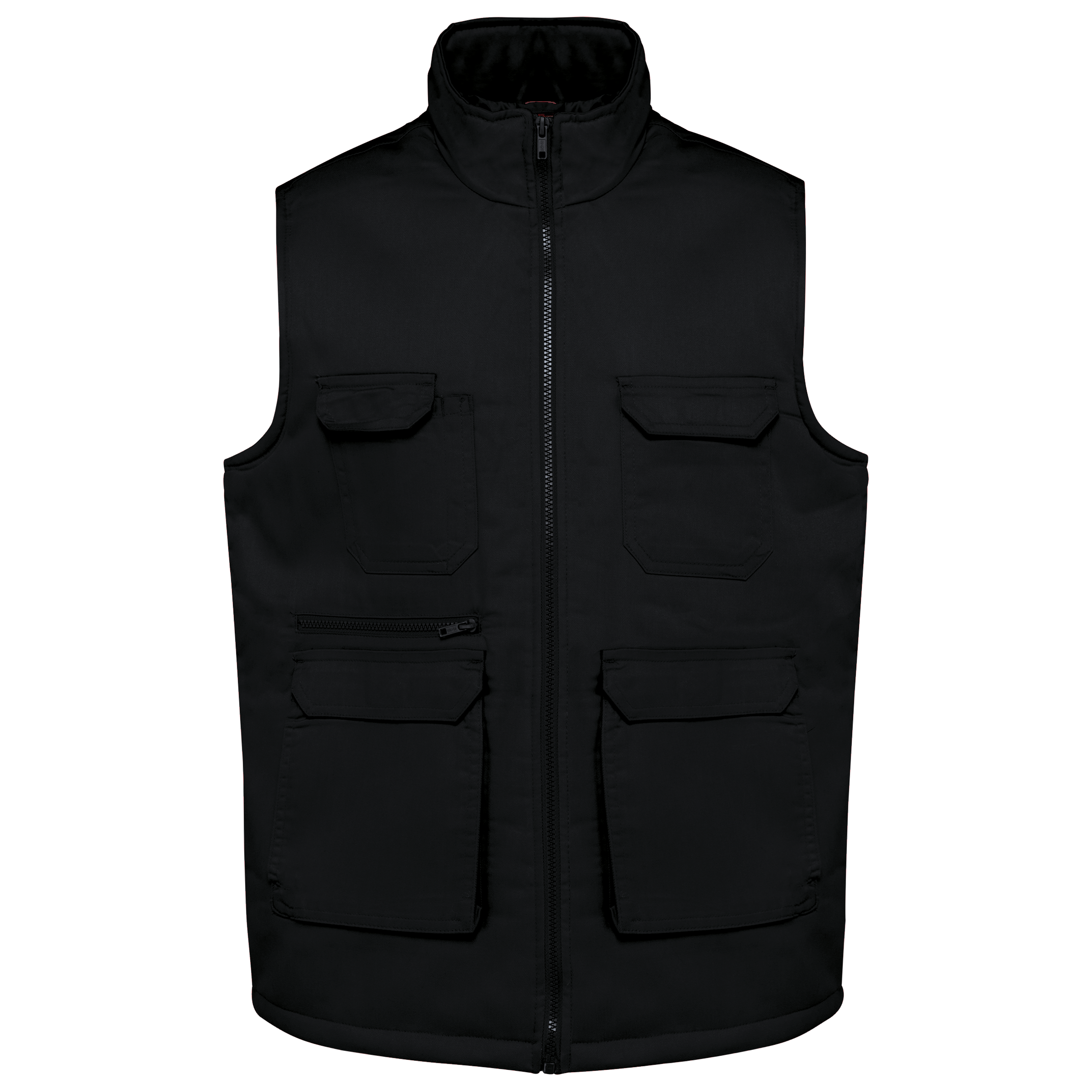 Miniature 19 pour Gilet polycoton multipoches rembourré unisexe