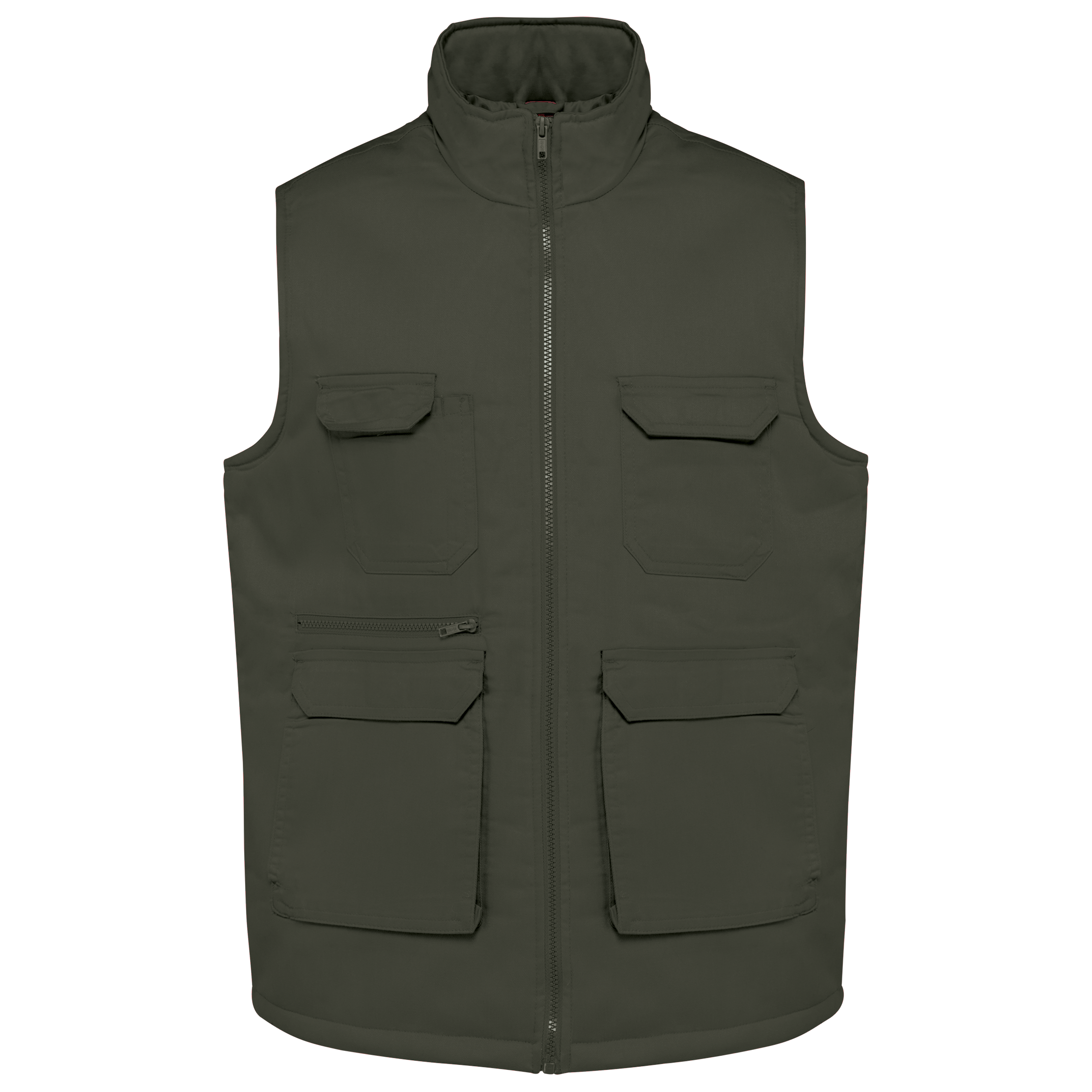 Miniature 22 pour Gilet polycoton multipoches rembourré unisexe