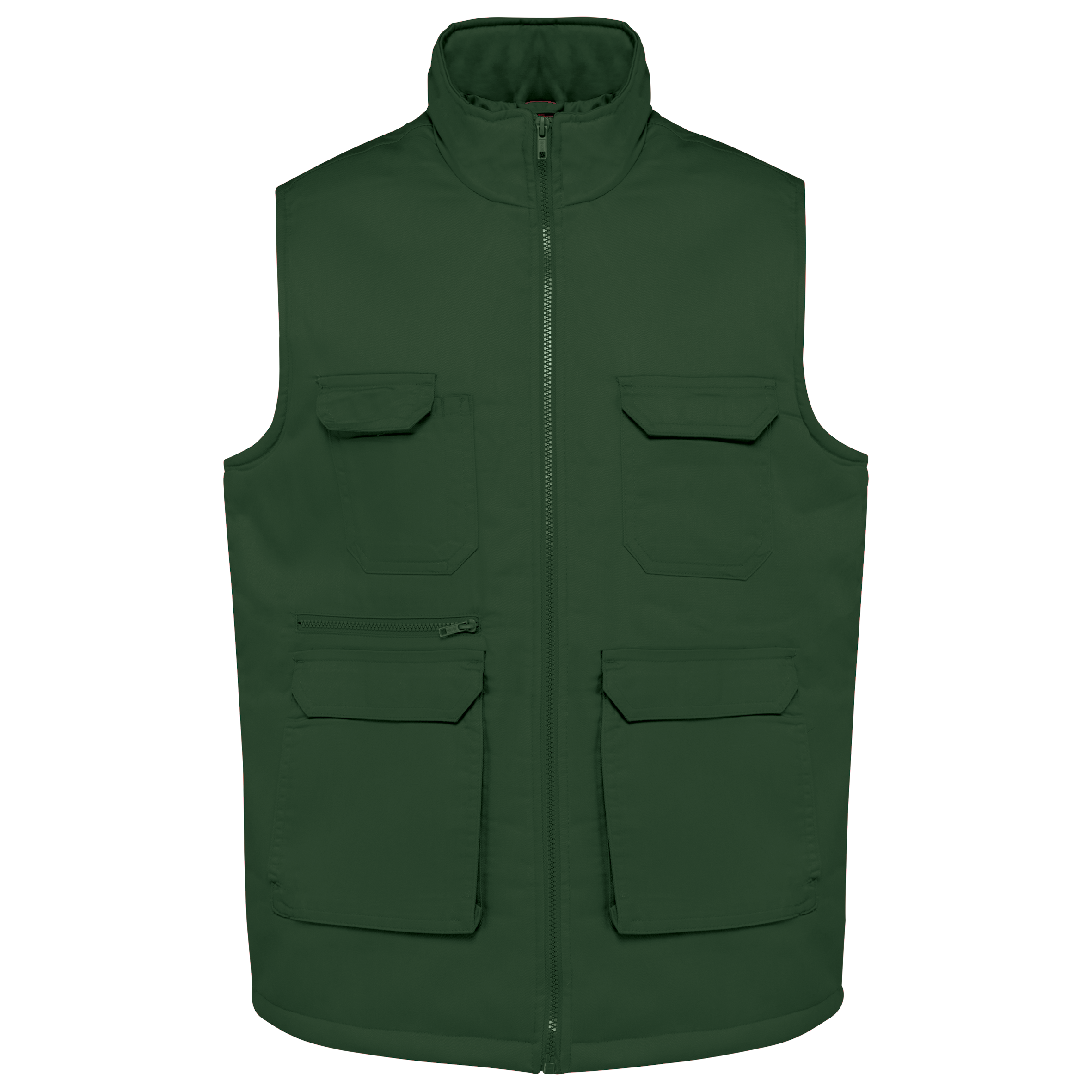Miniature 23 pour Gilet polycoton multipoches rembourré unisexe