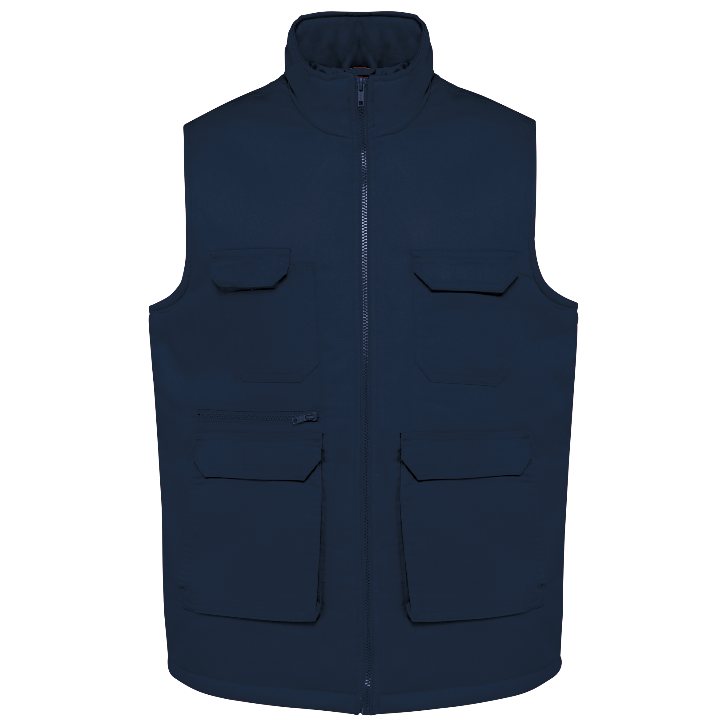 Miniature 24 pour Gilet polycoton multipoches rembourré unisexe