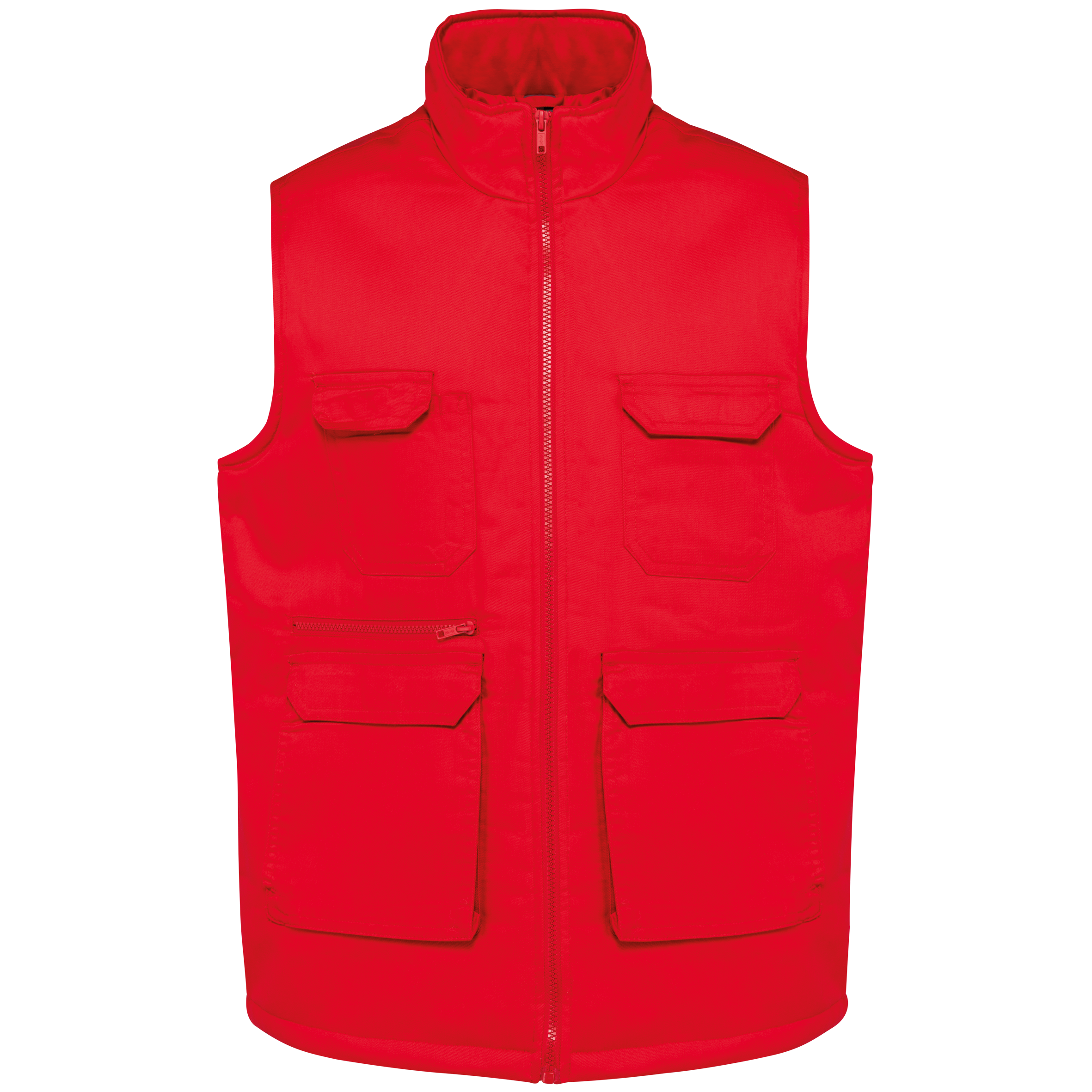 Miniature 25 pour Gilet polycoton multipoches rembourré unisexe