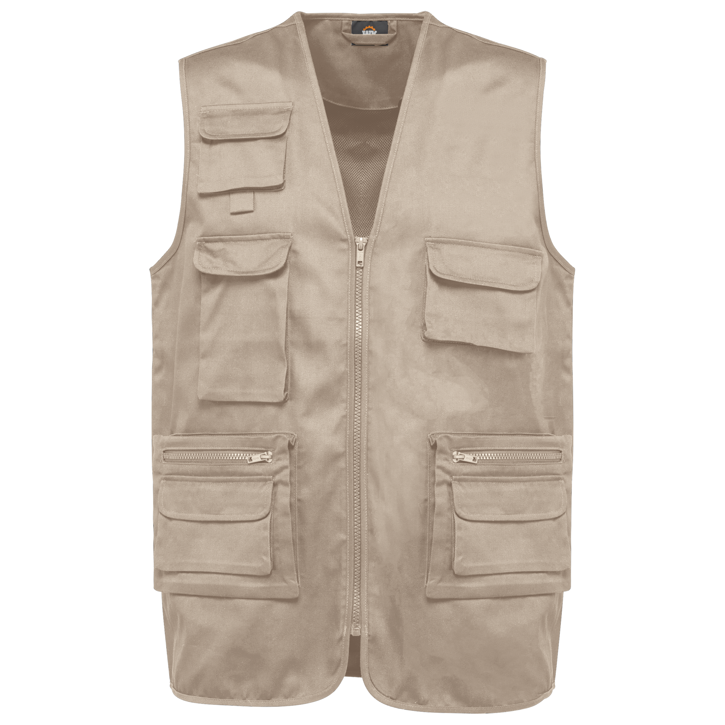 Miniature 16 pour Gilet polycoton multipoches doublé unisexe