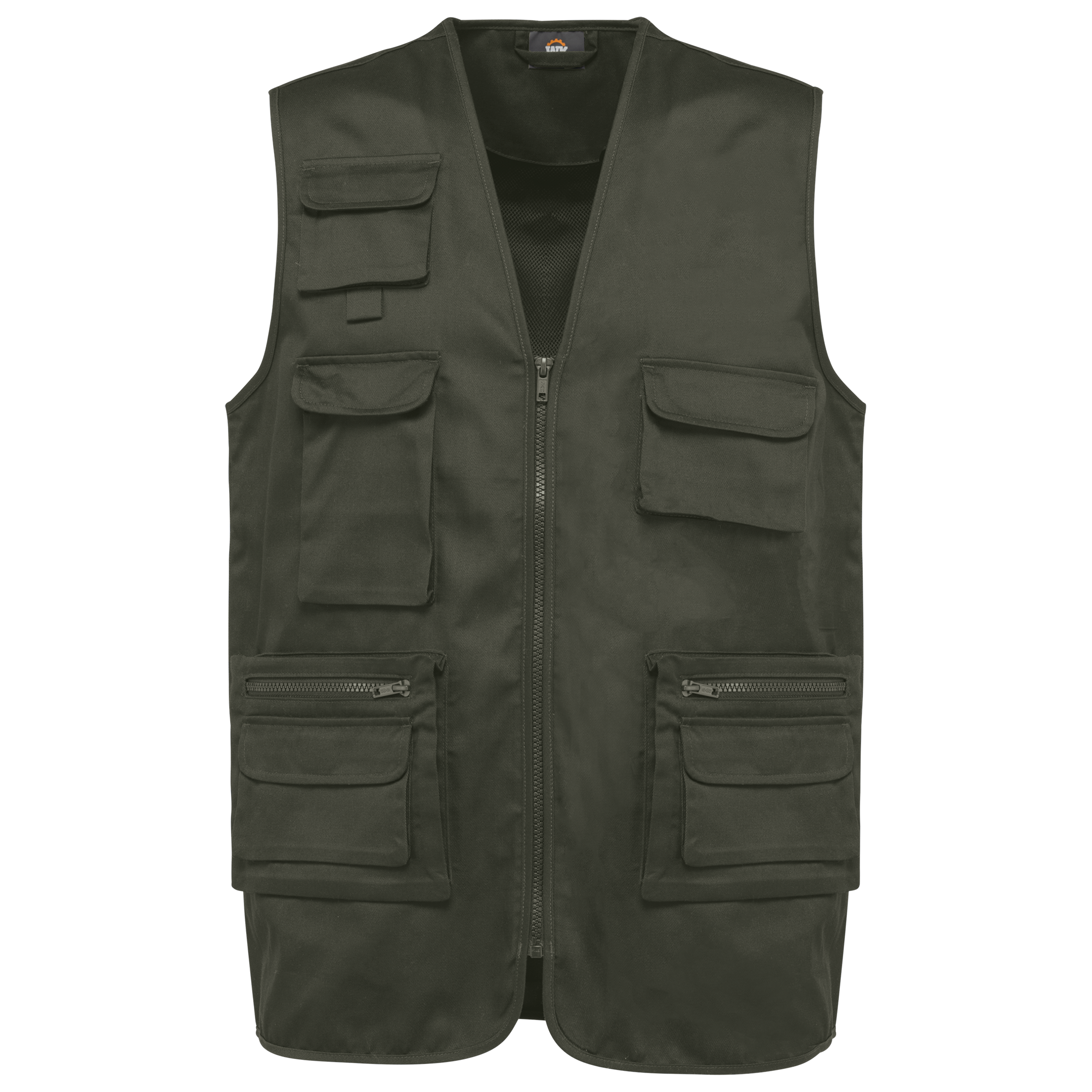 Miniature 19 pour Gilet polycoton multipoches doublé unisexe