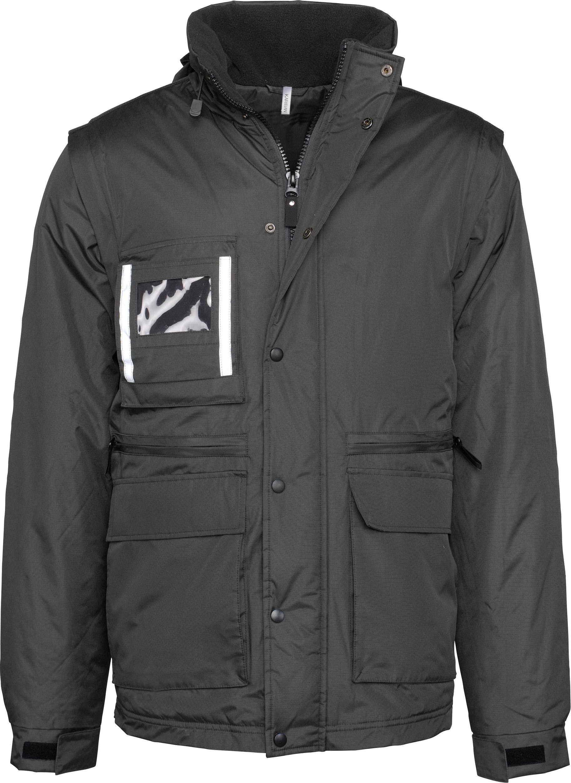 Miniature 17 pour Parka workwear manches amovibles homme