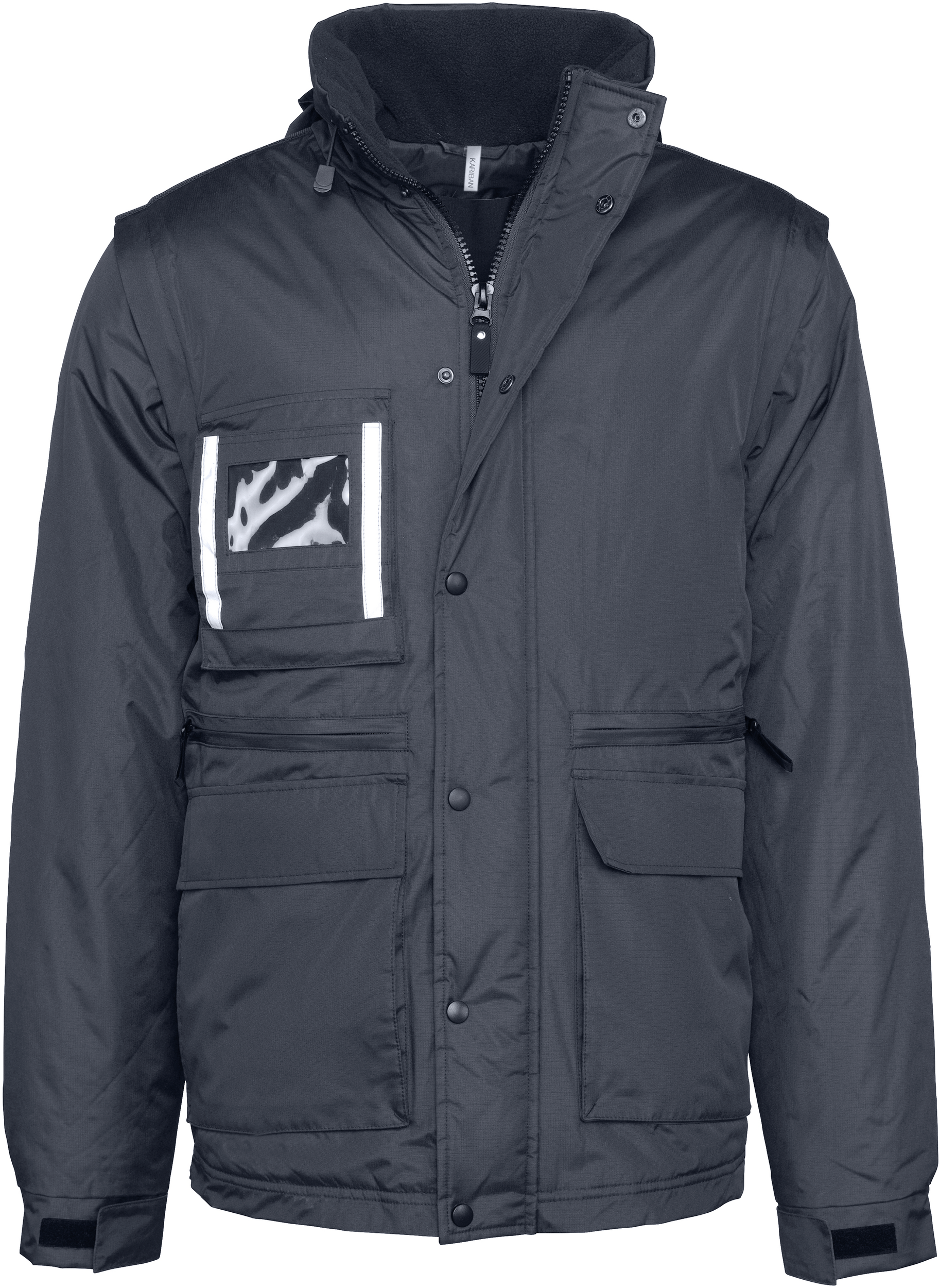 Miniature 18 pour Parka workwear manches amovibles homme