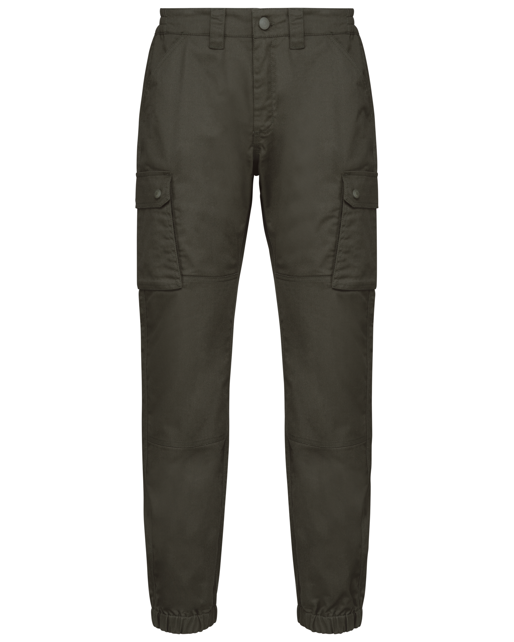 Miniature 14 pour Pantalon cargo unisexe avec bas élastiqué