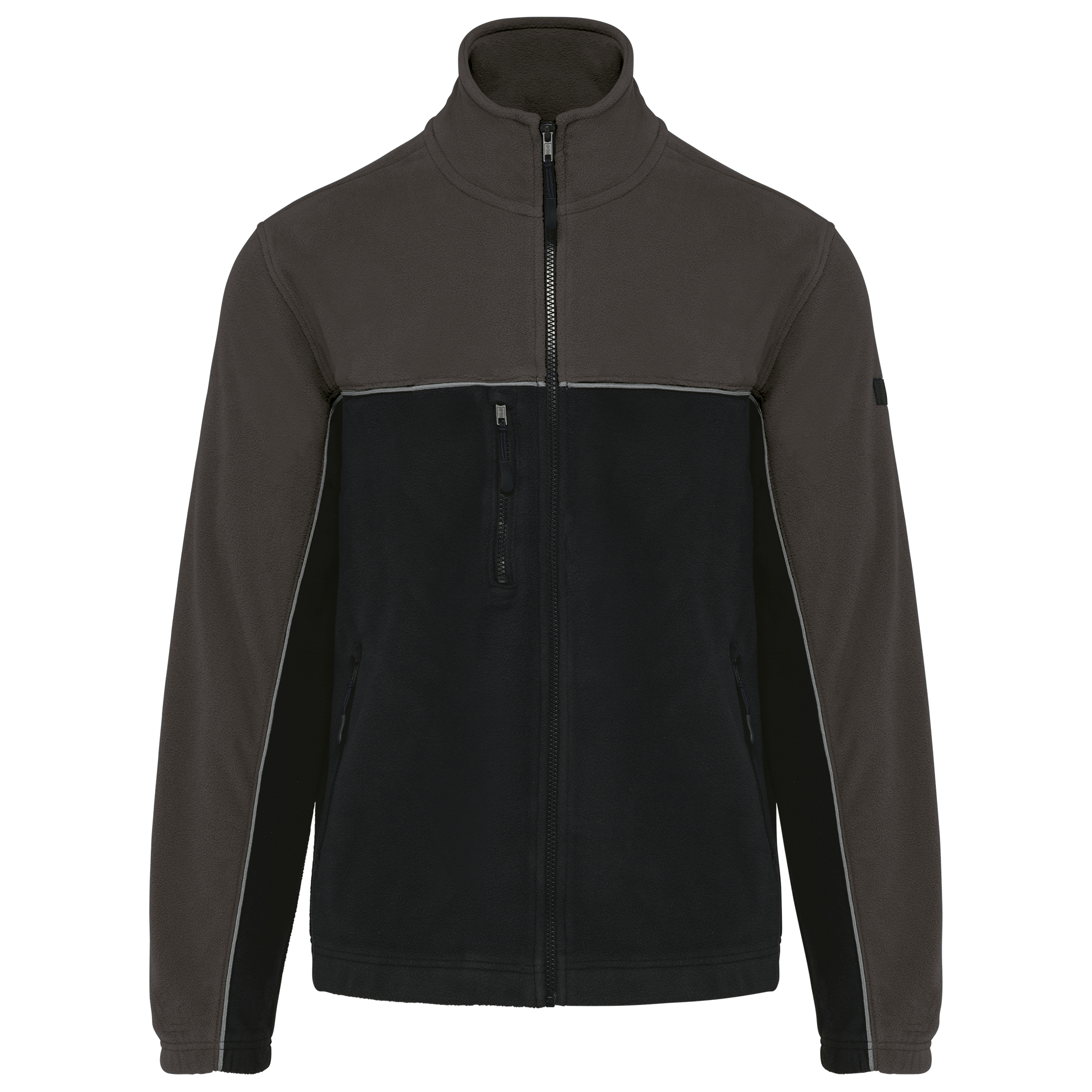 Miniature 12 pour Veste micropolaire bicolore écoresponsable unisexe