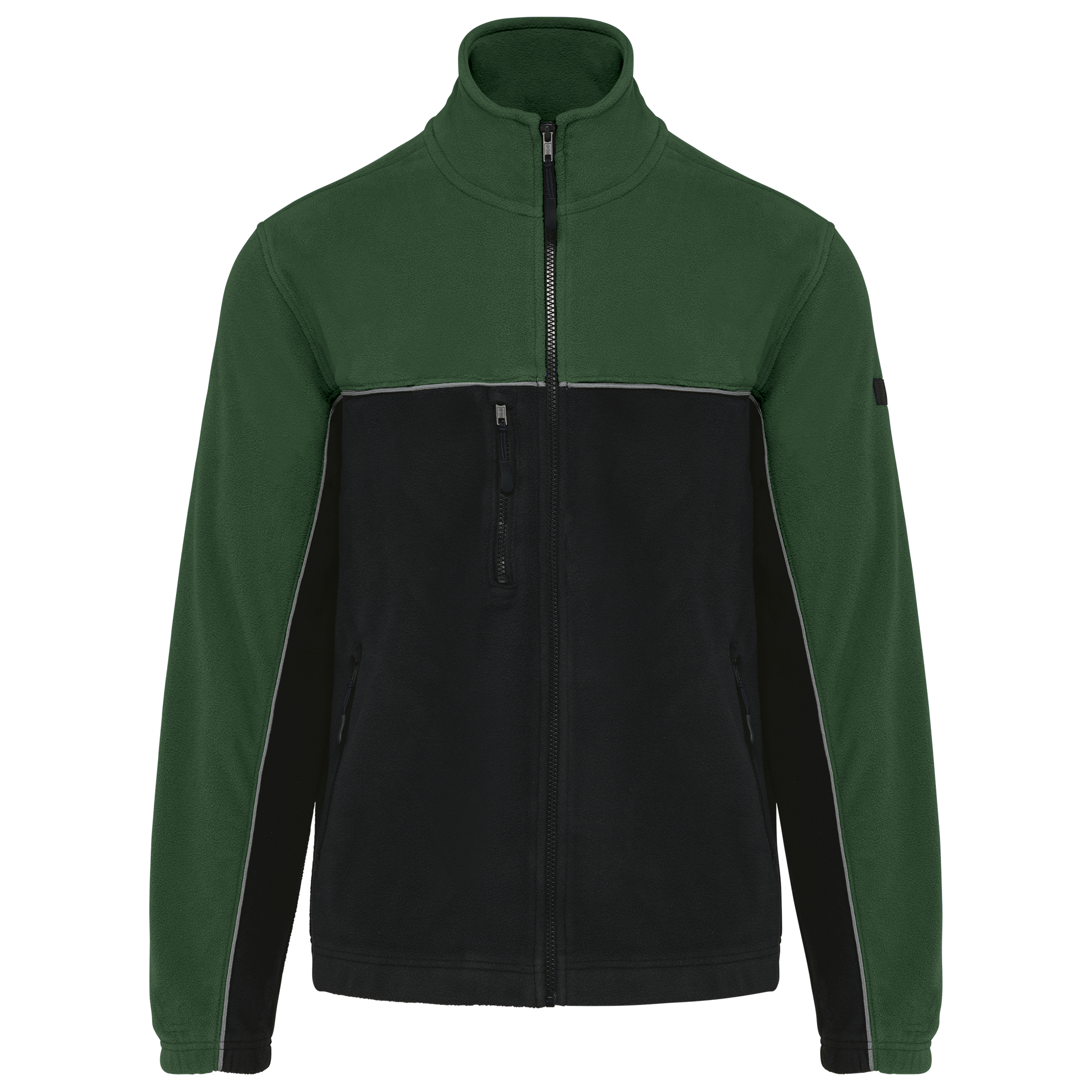 Miniature 13 pour Veste micropolaire bicolore écoresponsable unisexe
