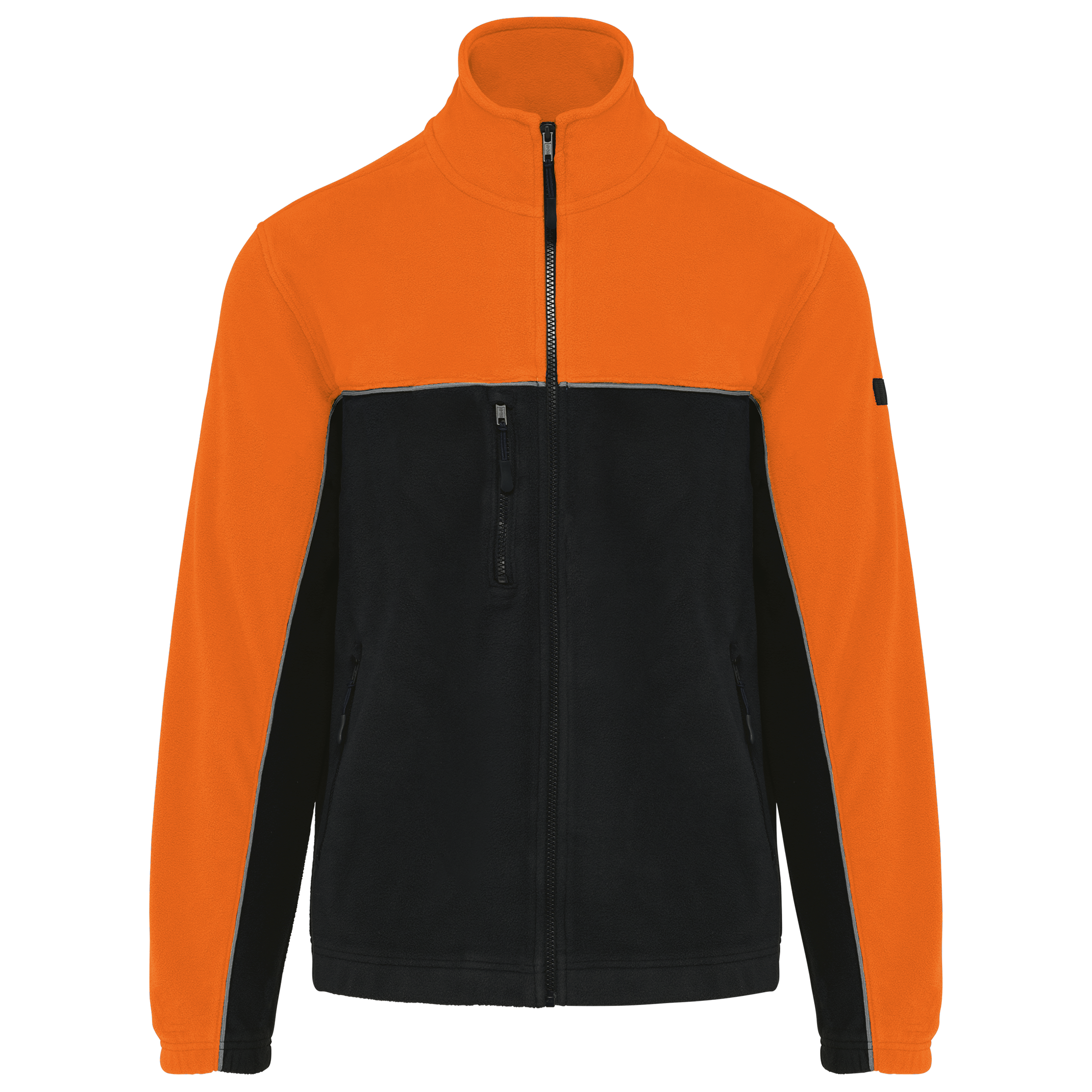 Miniature 14 pour Veste micropolaire bicolore écoresponsable unisexe