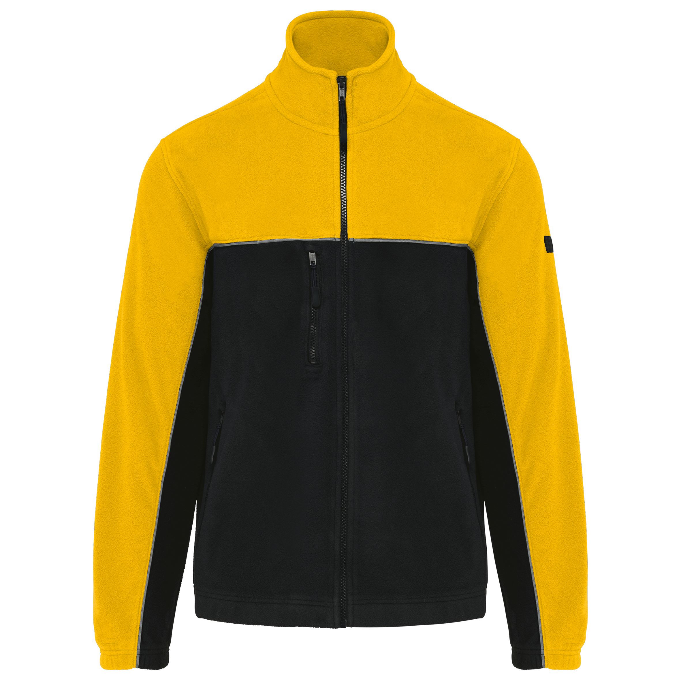 Miniature 16 pour Veste micropolaire bicolore écoresponsable unisexe