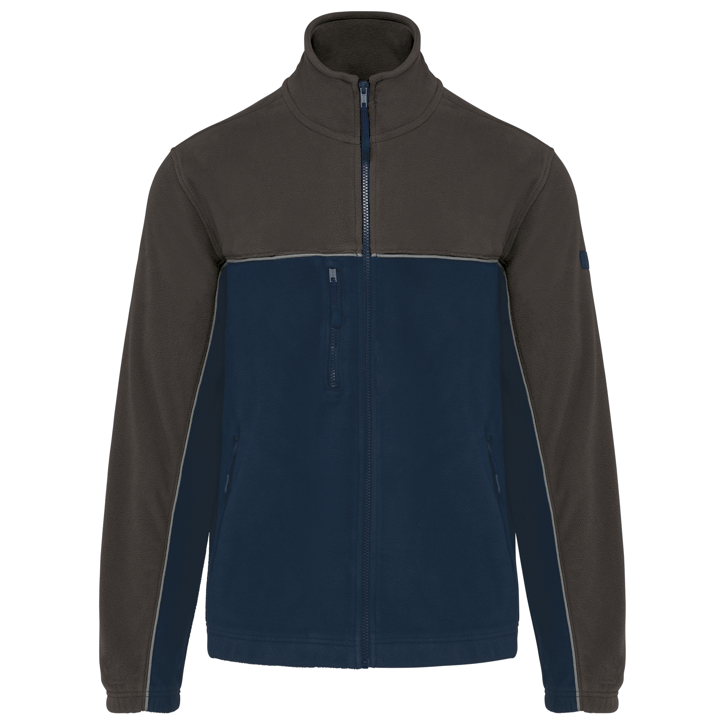 Miniature 17 pour Veste micropolaire bicolore écoresponsable unisexe