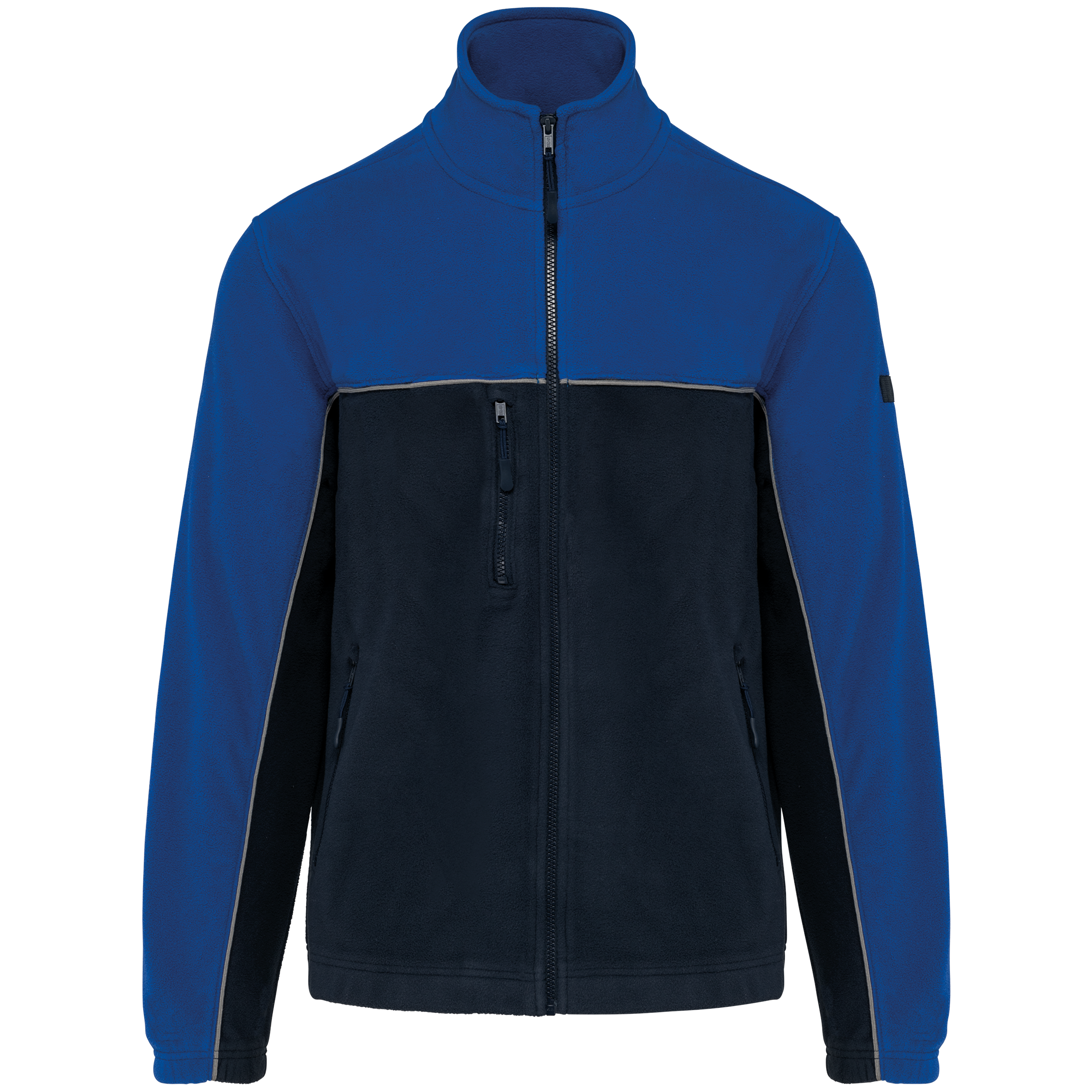 Miniature 18 pour Veste micropolaire bicolore écoresponsable unisexe