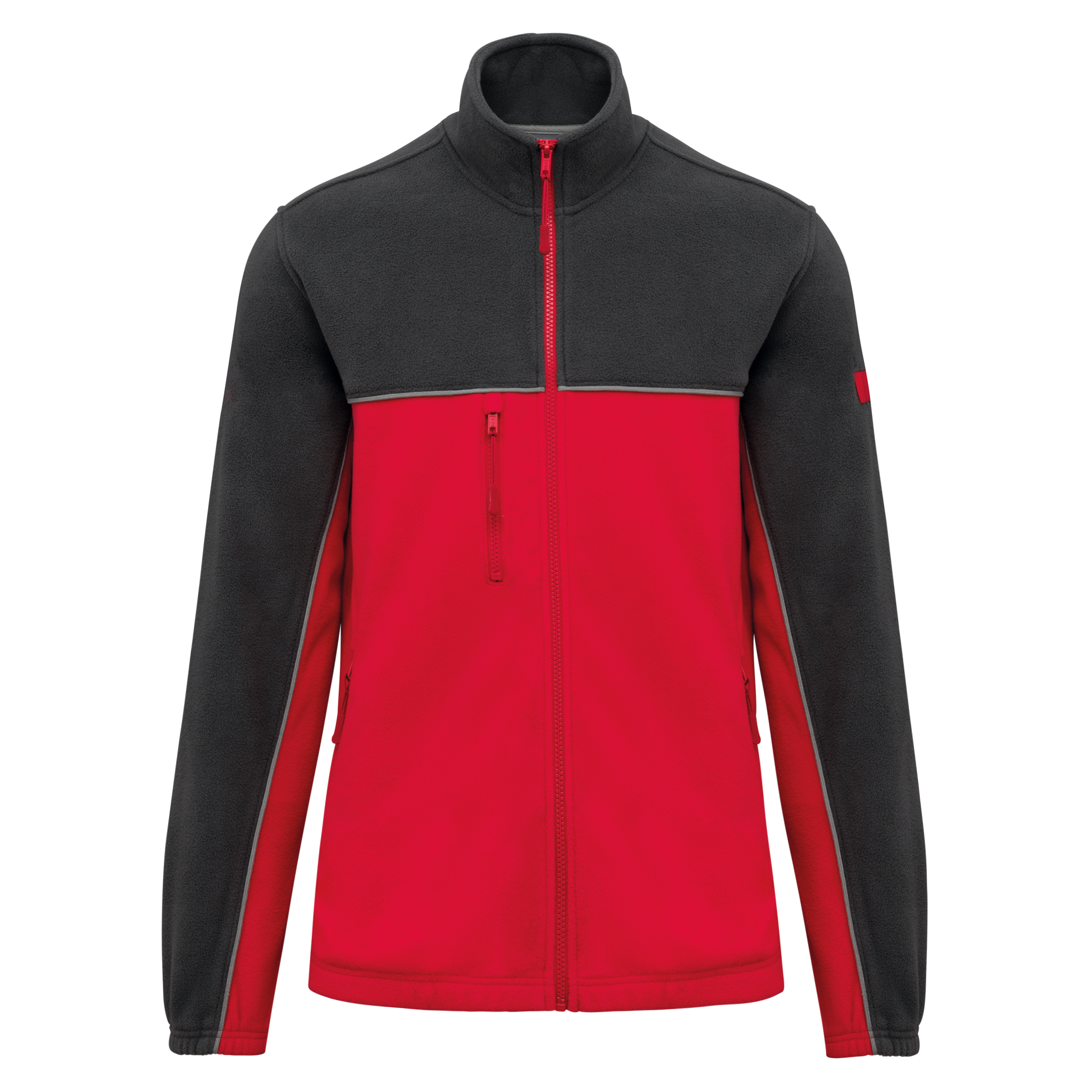 Miniature 19 pour Veste micropolaire bicolore écoresponsable unisexe