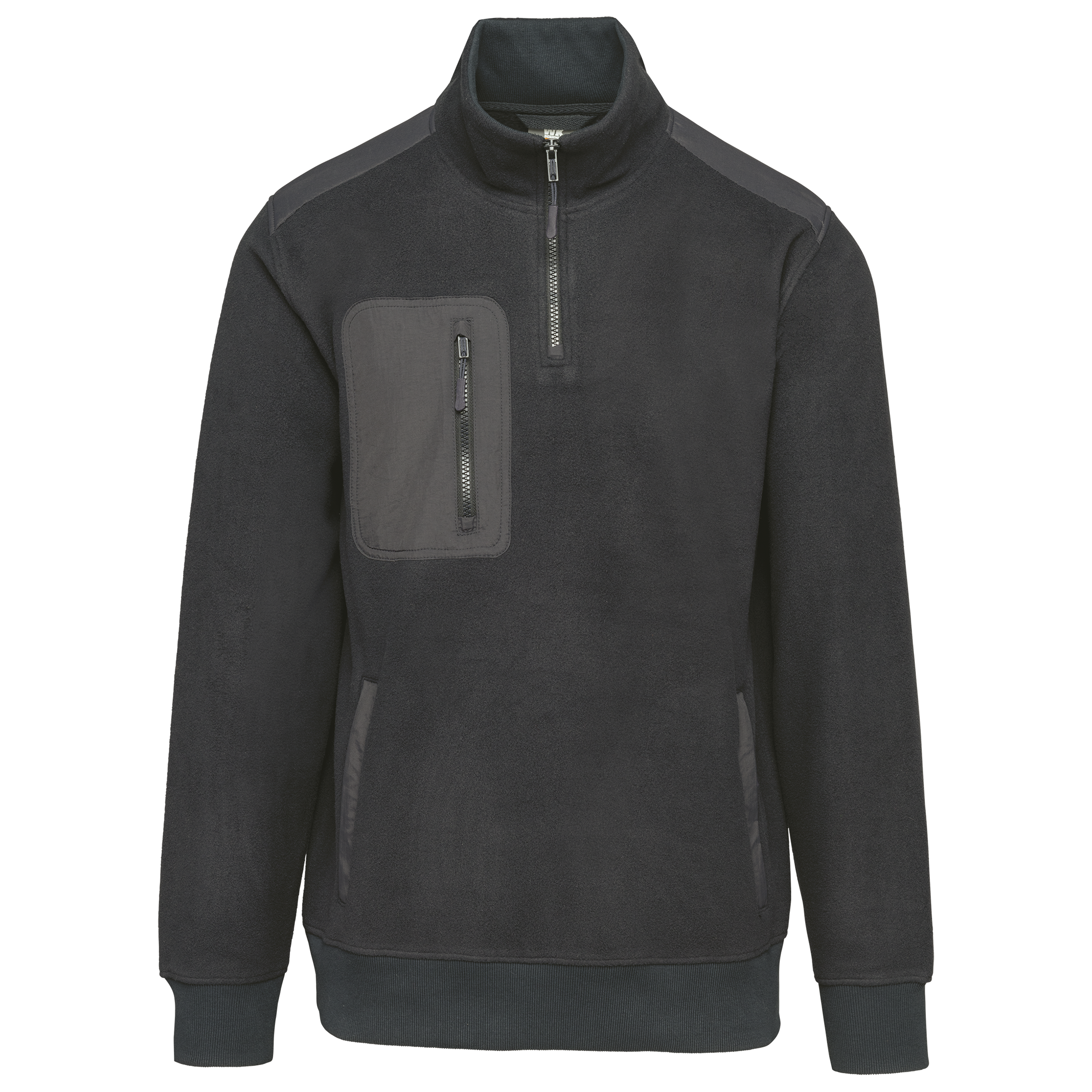 Miniature 23 pour Polaire écoresponsable col zippé unisexe