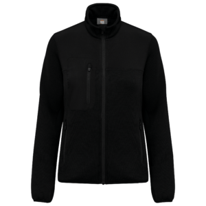 Visuel Veste recyclée en polytricot femme