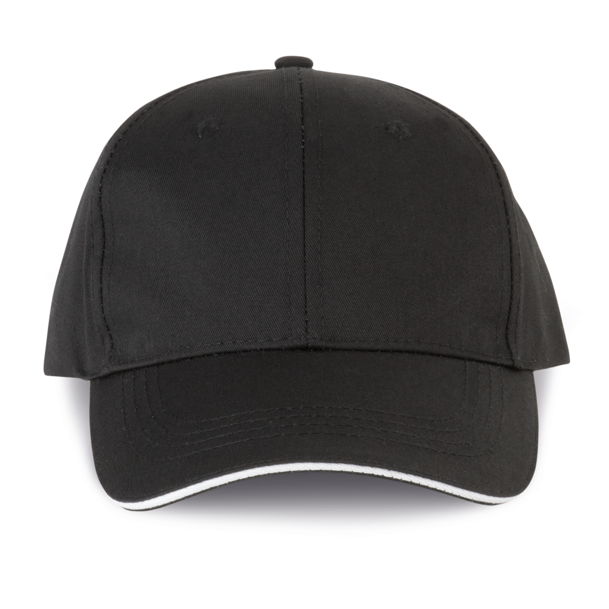 Miniature 7 pour Casquette sandwich contrasté 6 panneaux