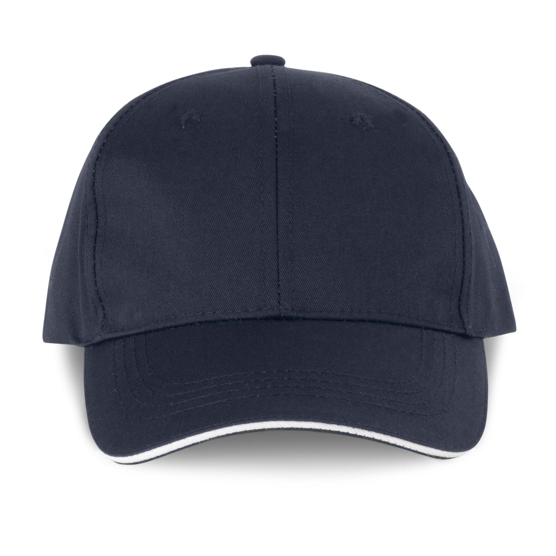 Miniature 14 pour Casquette sandwich contrasté 6 panneaux
