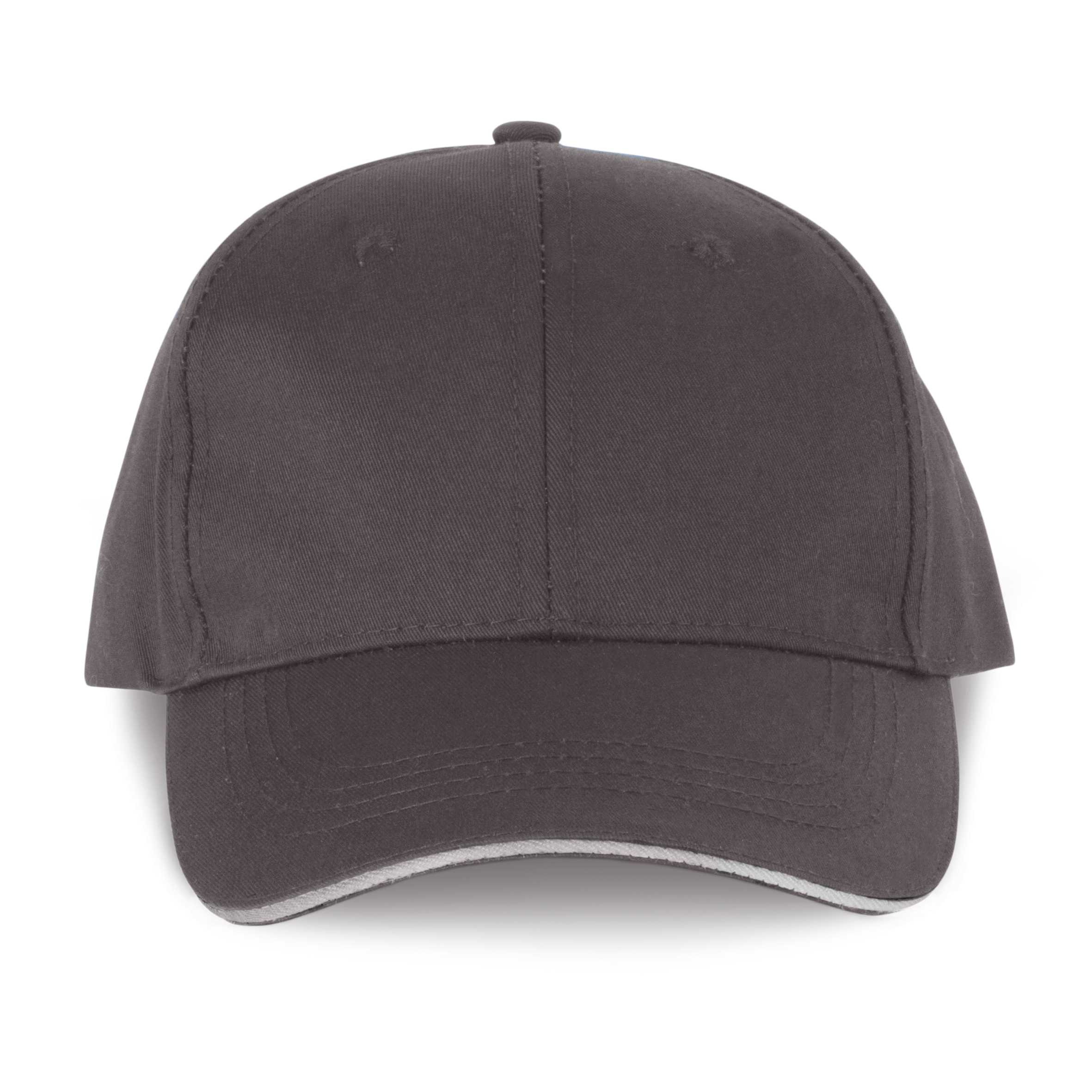 Miniature 16 pour Casquette sandwich contrasté 6 panneaux
