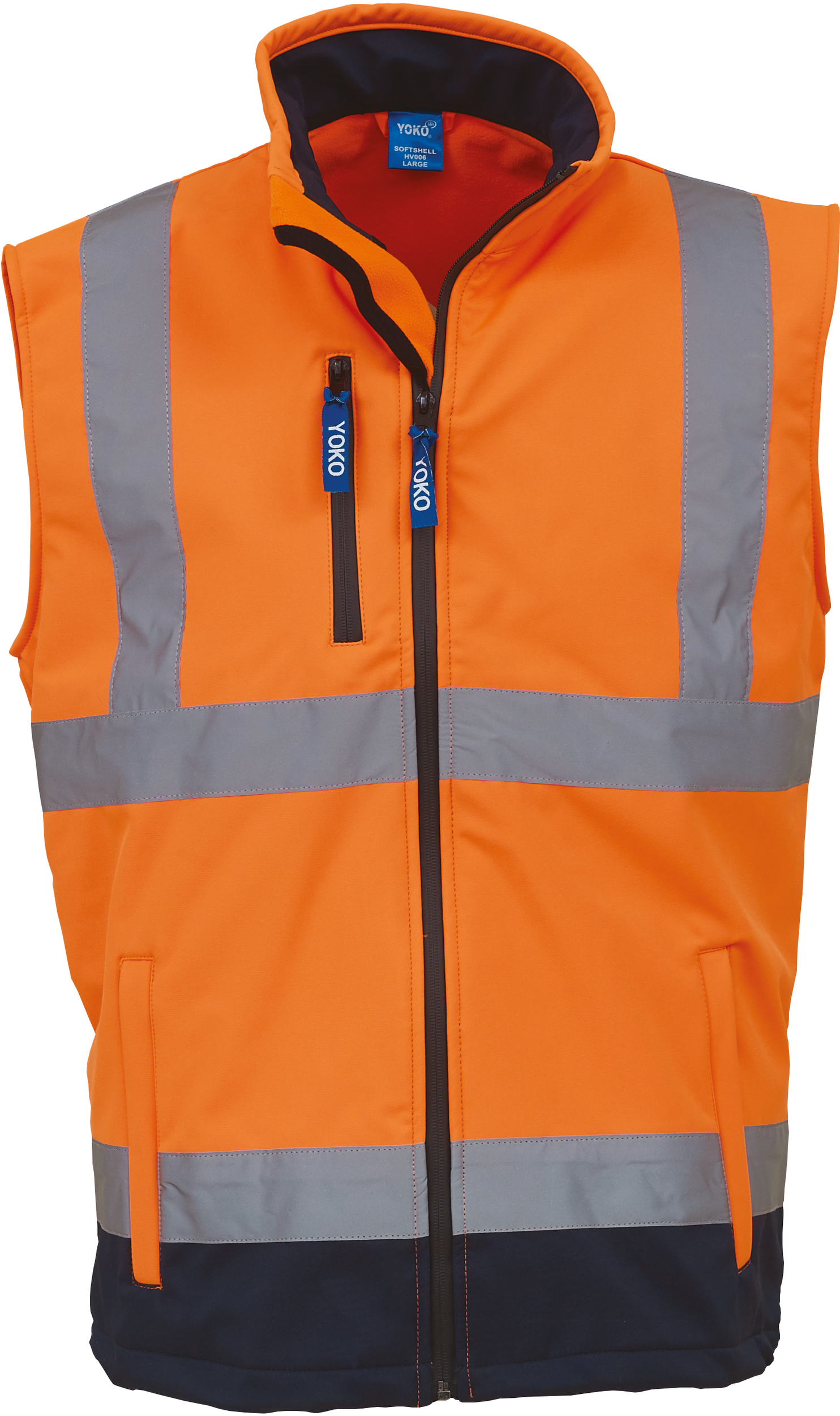 Miniature 5 pour Bodywarmer softshell haute visibilité