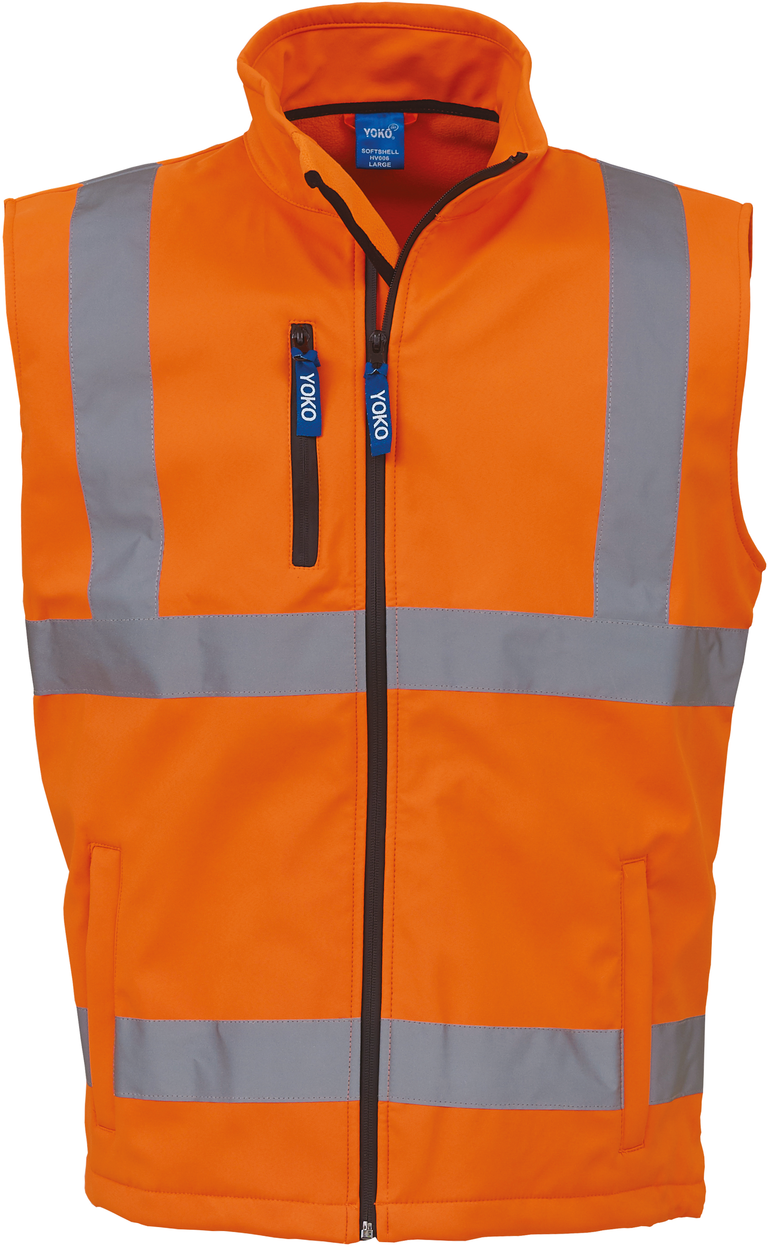 Miniature 4 pour Bodywarmer softshell haute visibilité