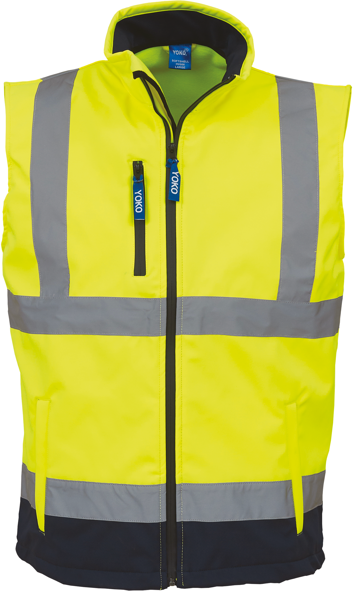 Miniature 7 pour Bodywarmer softshell haute visibilité