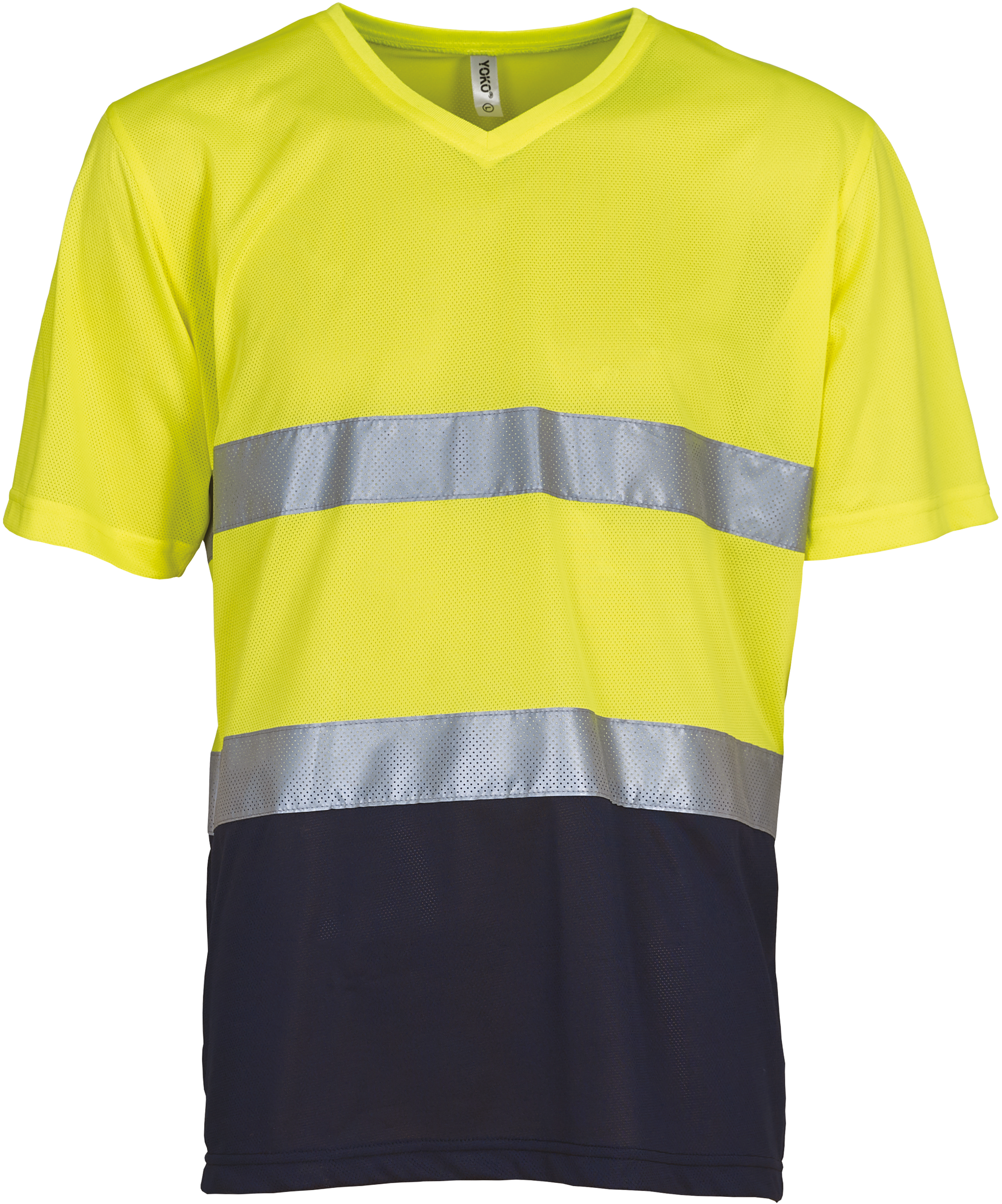 Miniature 9 pour T-shirt col V haute visibilité Top Cool