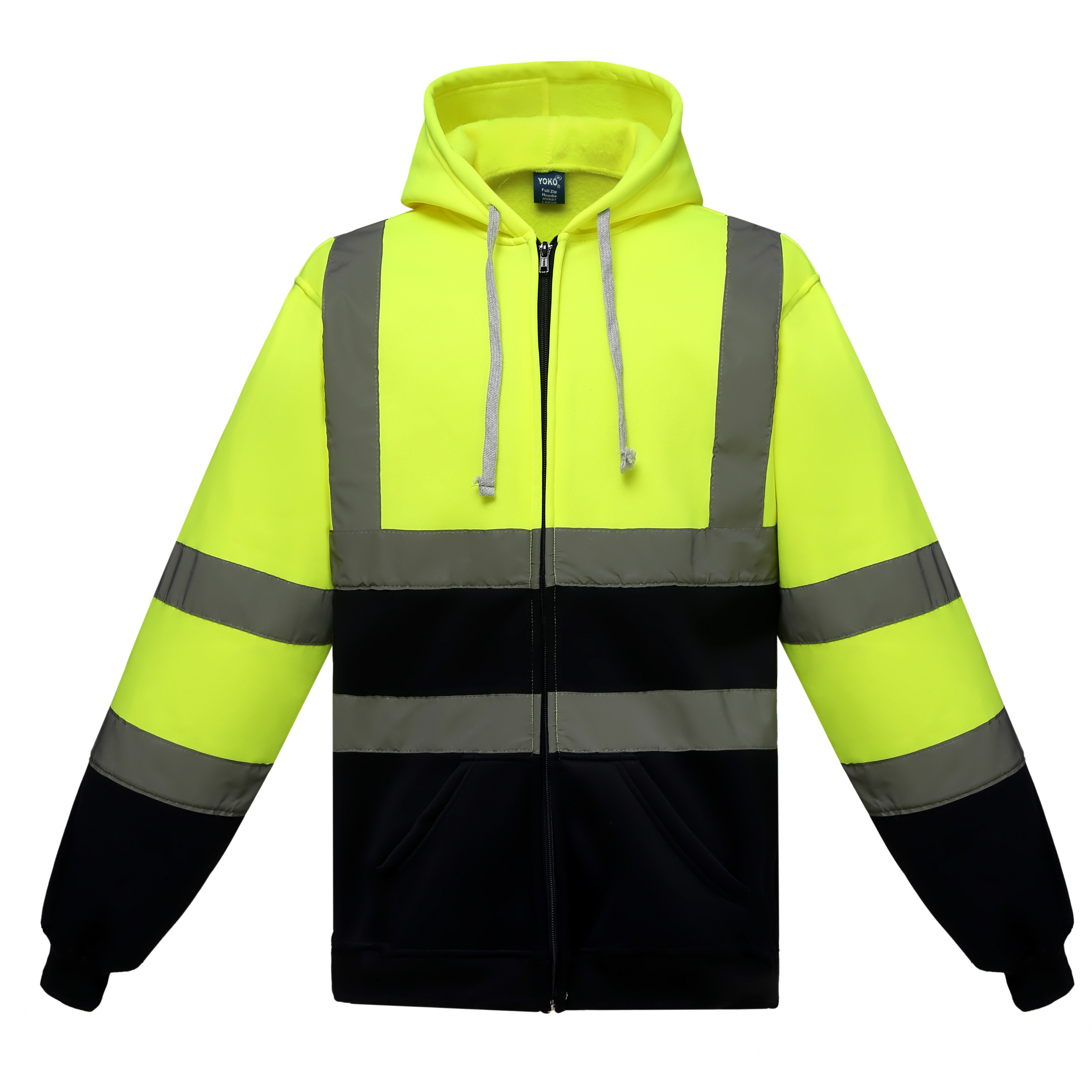 Miniature 14 pour Sweat-shirt zippé capuche