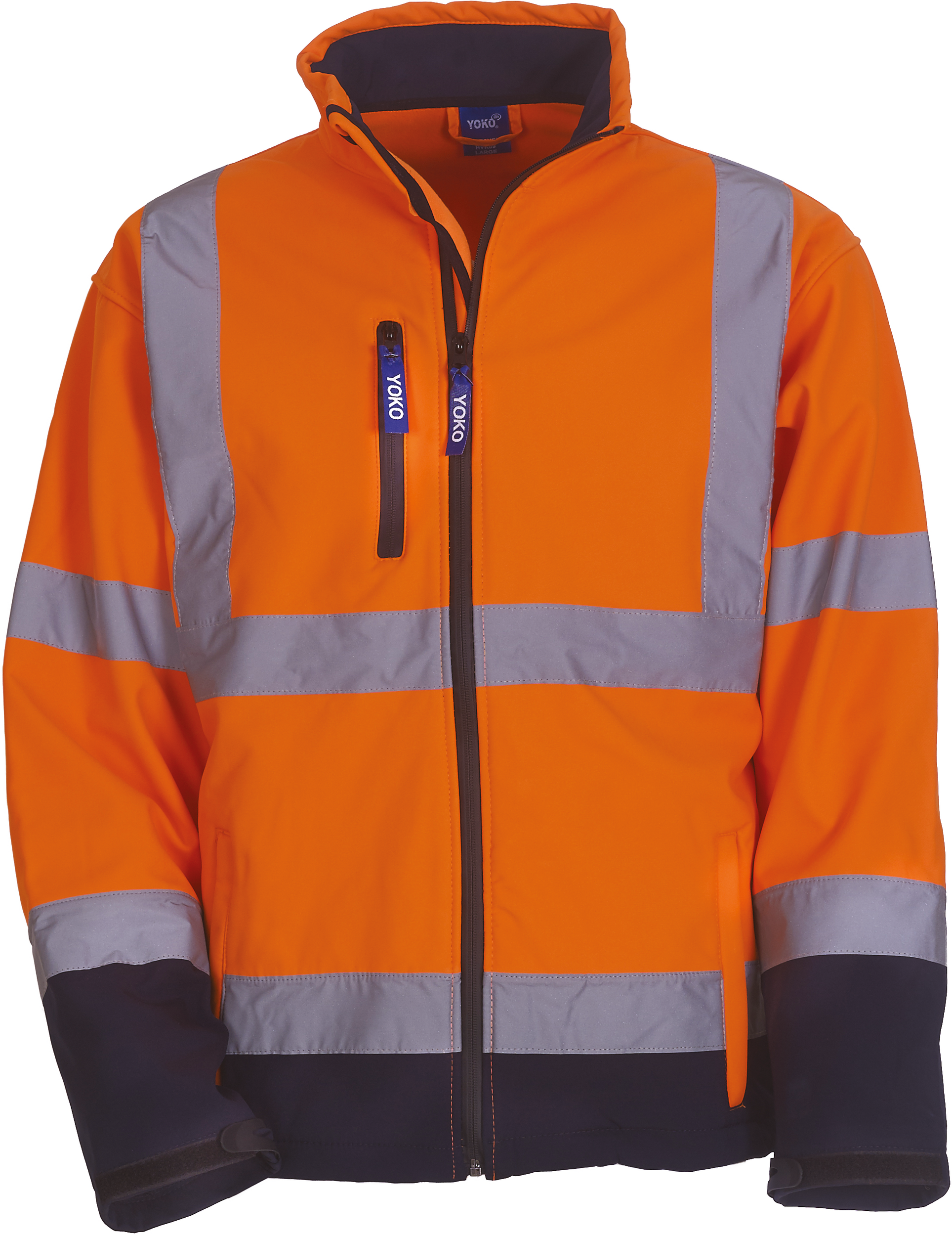 Miniature 4 pour Veste softshell haute visibilité