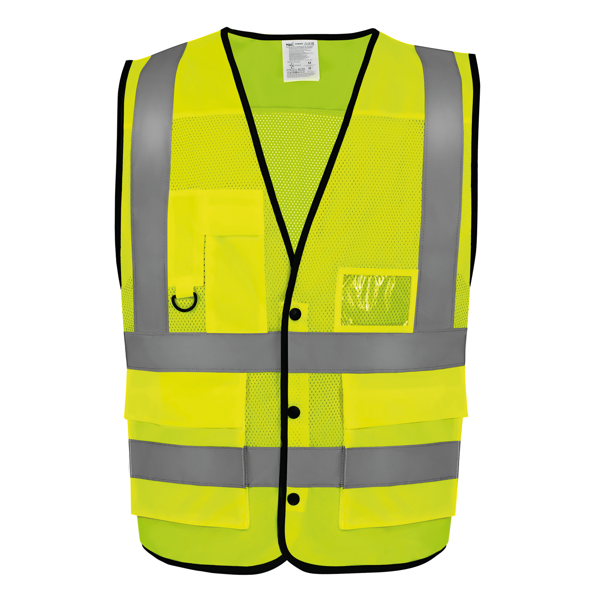 Miniature 2 pour Gilet boutonné haute visibilité Eco Superior