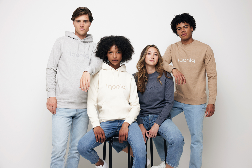 Miniature 33 pour Sweat à capuche en coton recyclé et non teinté Iqoniq Torres