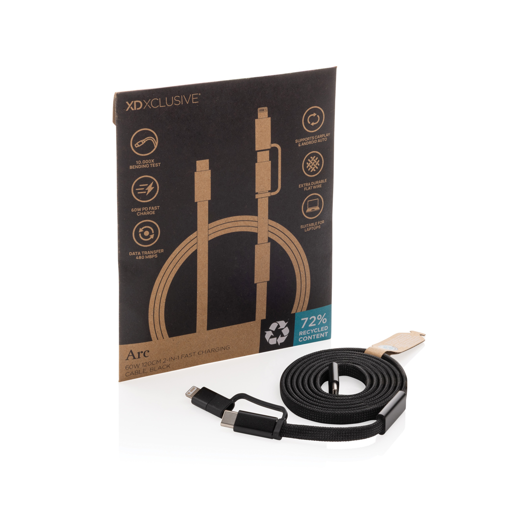 Miniature 7 pour Câble de recharge rapide 60W 2-en-1 Arc RCS