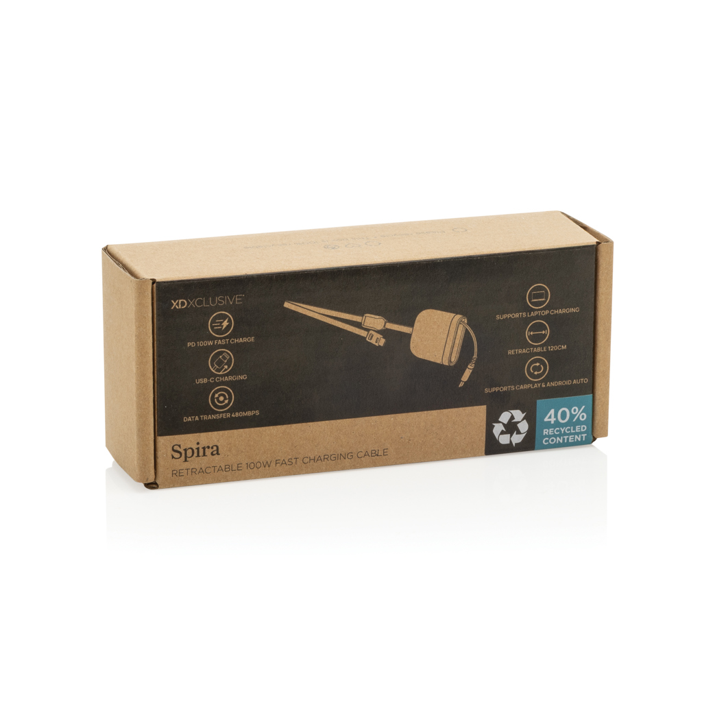 Miniature 10 pour Câble rétractable à chargement rapide 100W Spira RCS