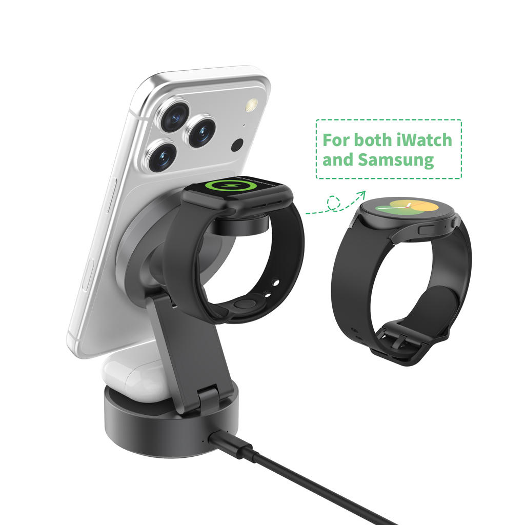 Miniature 8 pour Chargeur sans fil 25W 3-en-1 Quantum RCS