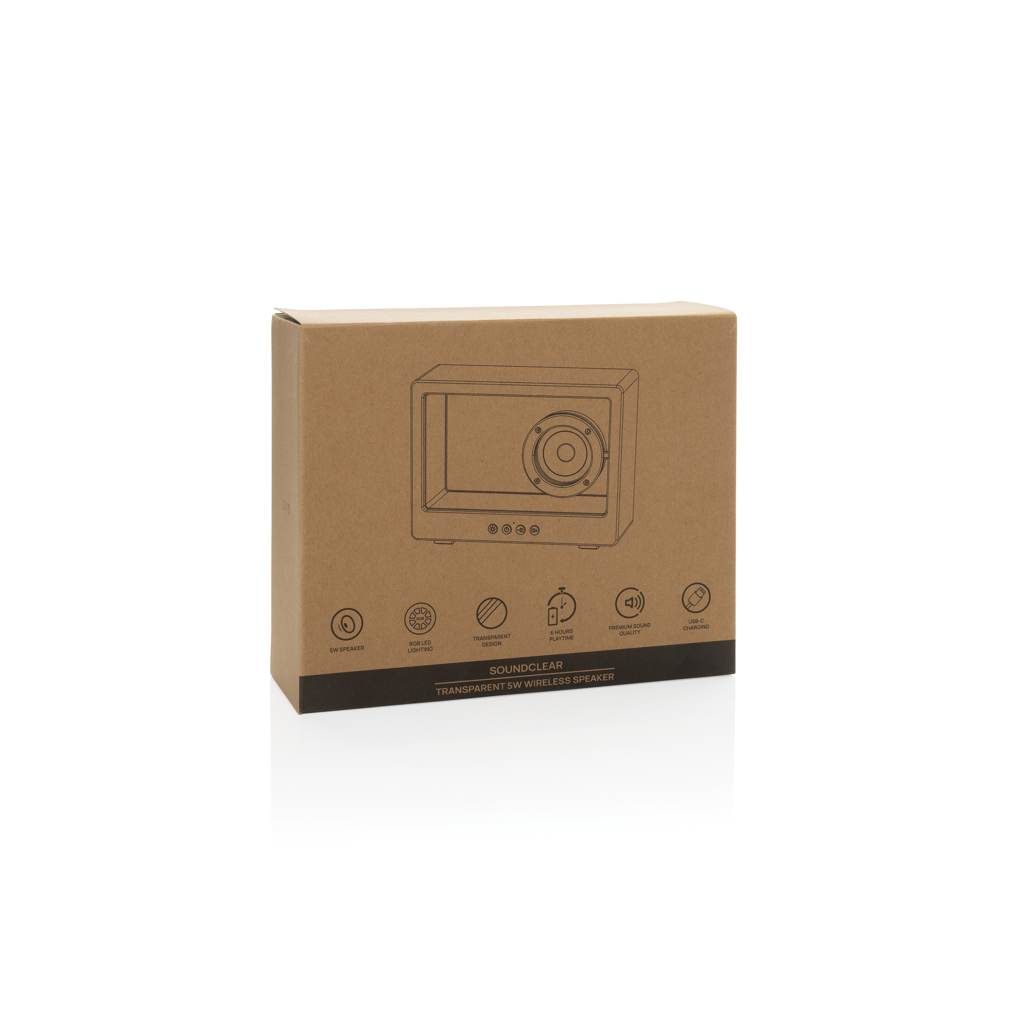 Miniature 10 pour Enceinte 5W sans fil et translucide Soundclear
