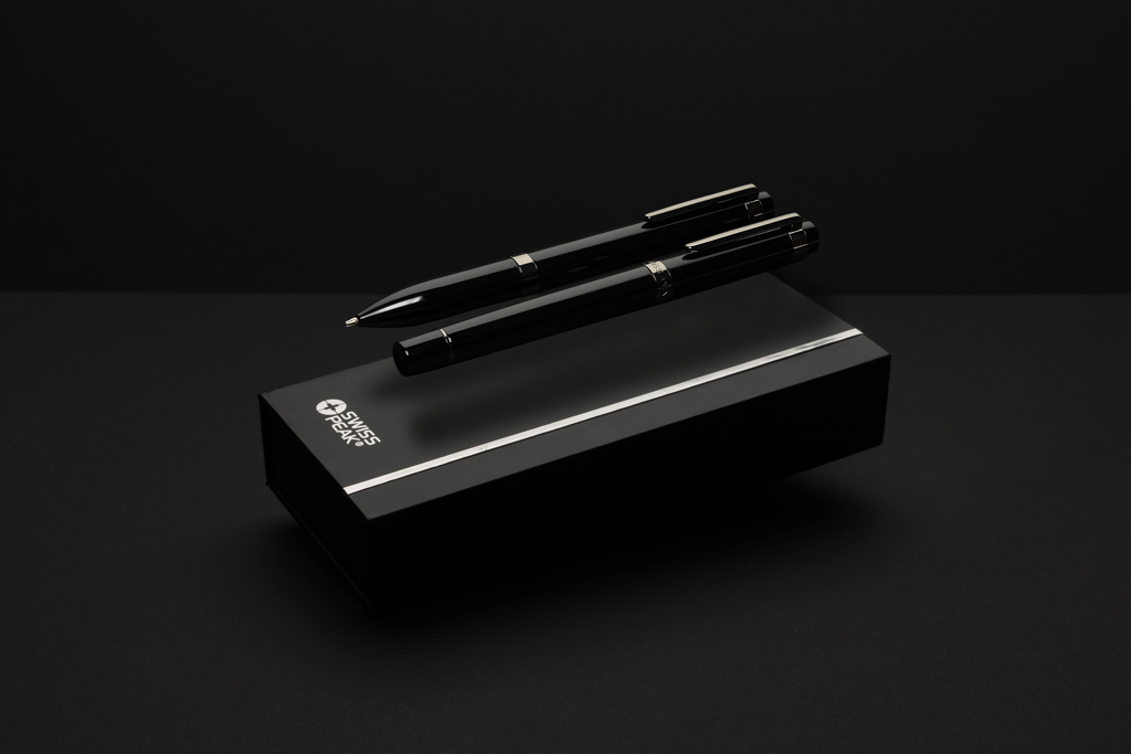 Miniature 7 pour Coffret de stylos en acier recyclé Swiss Peak OSLO