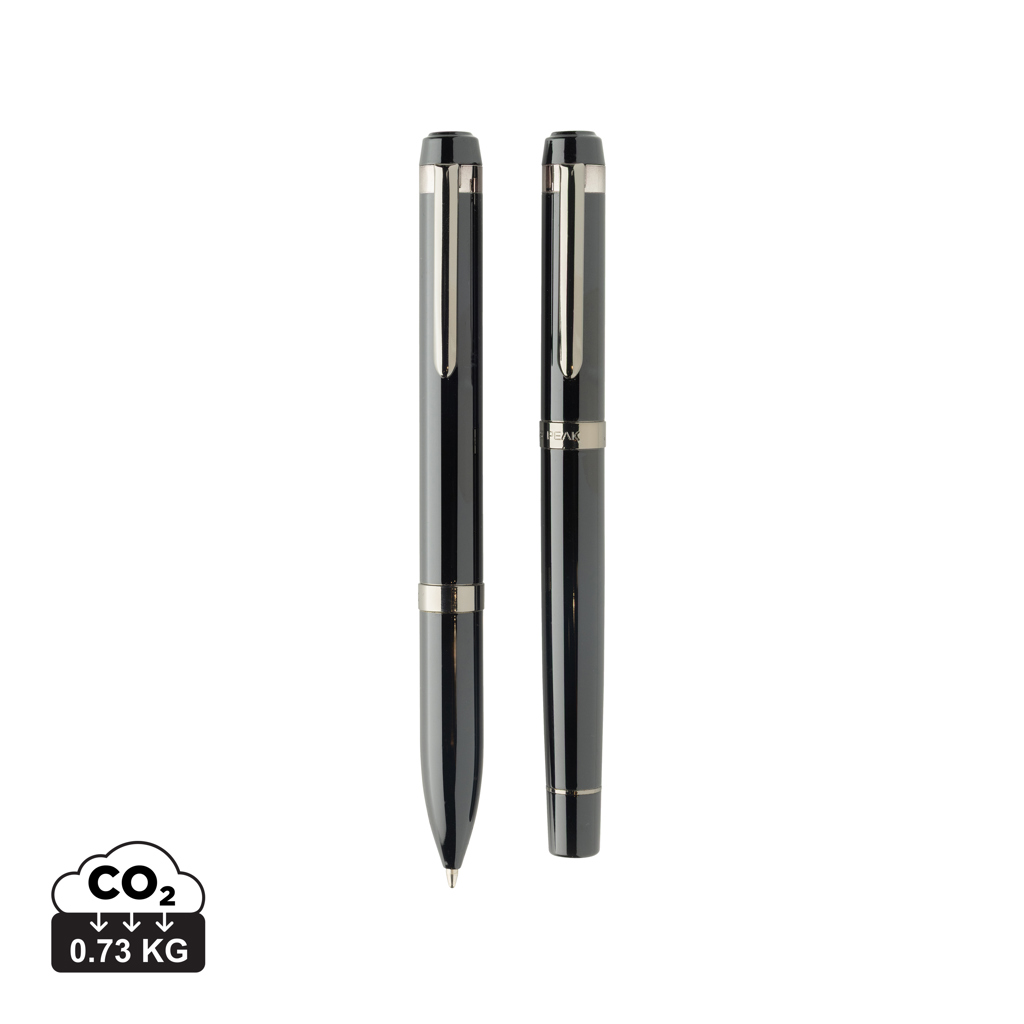 Miniature 1 pour Coffret de stylos en acier recyclé Swiss Peak OSLO