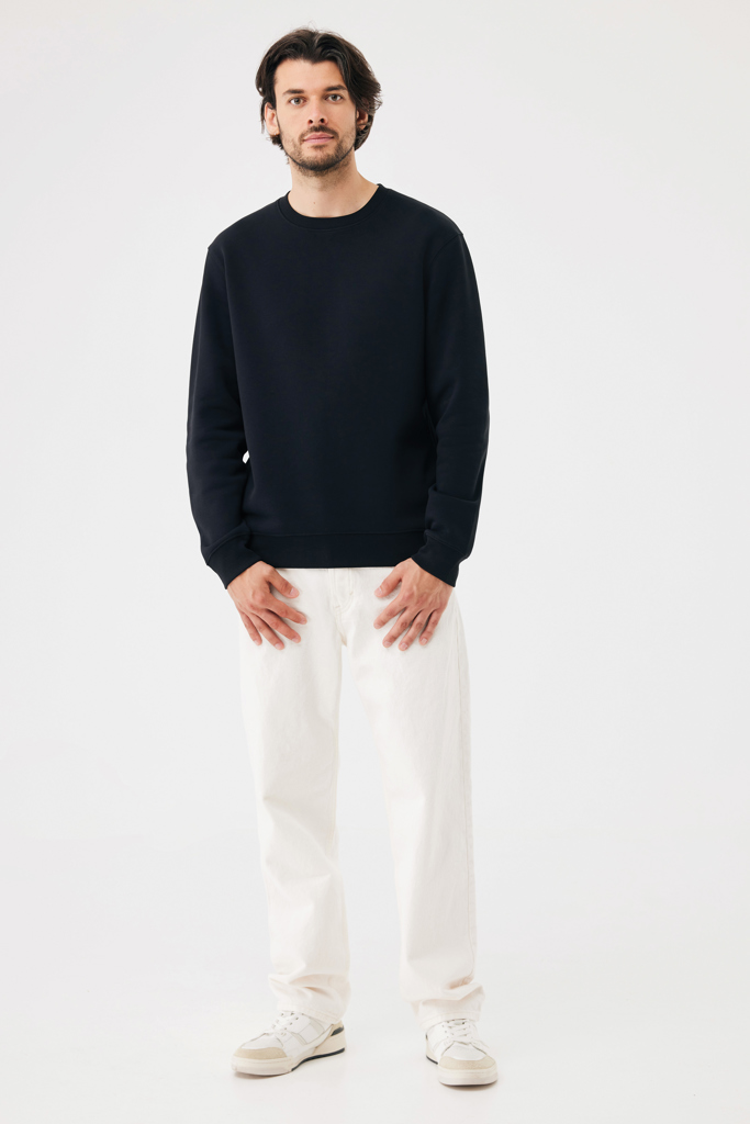 Miniature 12 pour Sweater à col rond en coton recyclé IQONIQ Torla