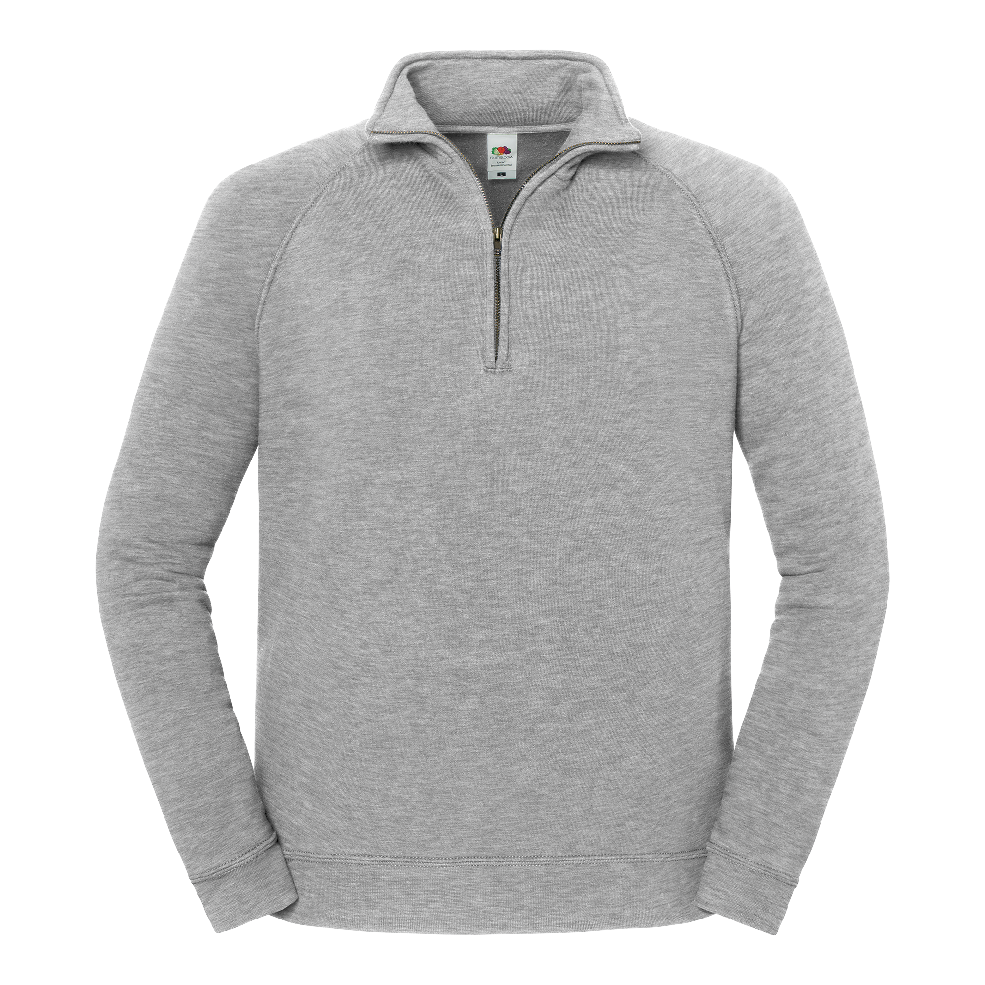 Miniature 1 pour Sweat-shirt homme Iconic premium à col zippé