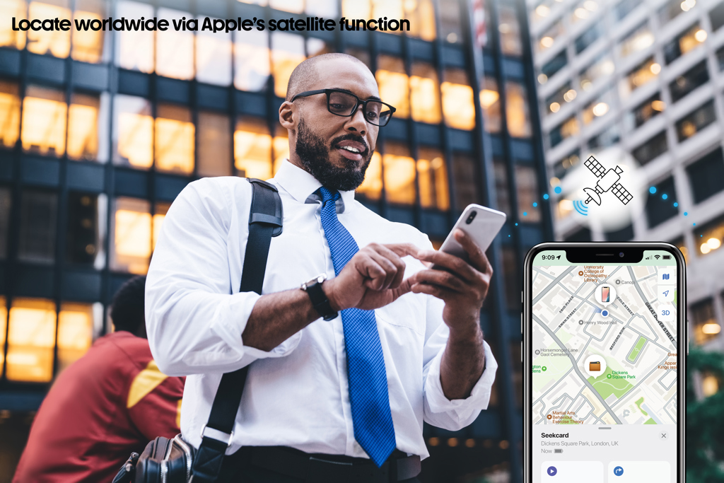 Miniature 4 pour Porte cartes avec géolocalisation en polyester RCS Seekcard