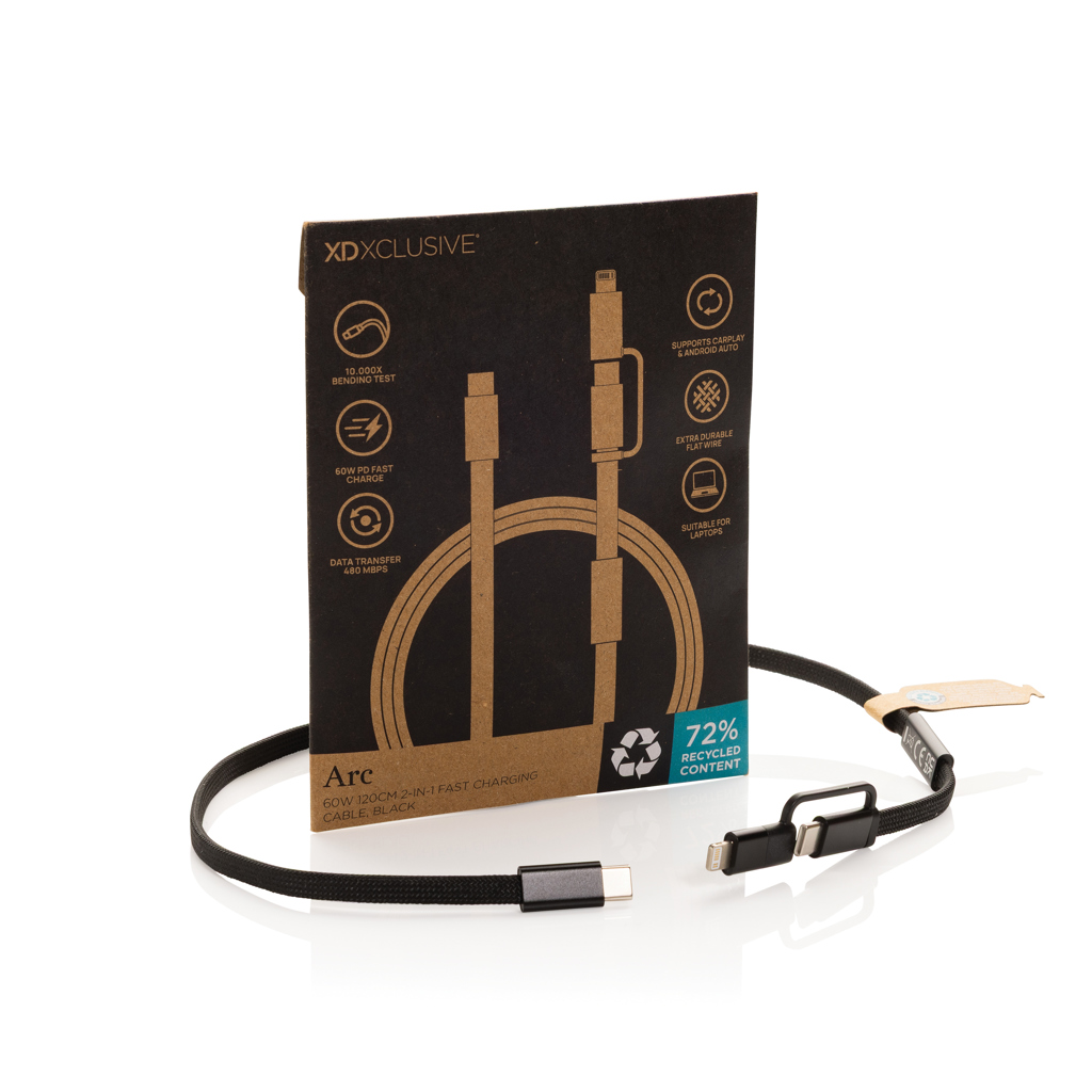Miniature 8 pour Câble de recharge rapide 60W 2-en-1 Arc RCS