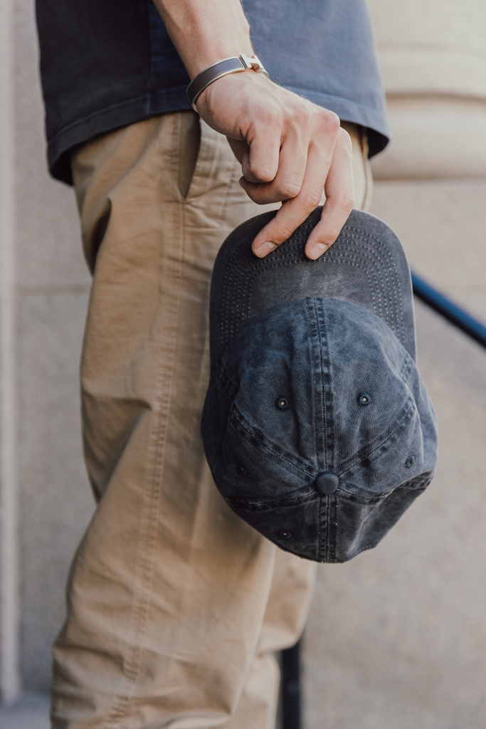 Miniature 9 pour Casquette à 6 panneaux en coton sergé délavée BEAU AWARE™