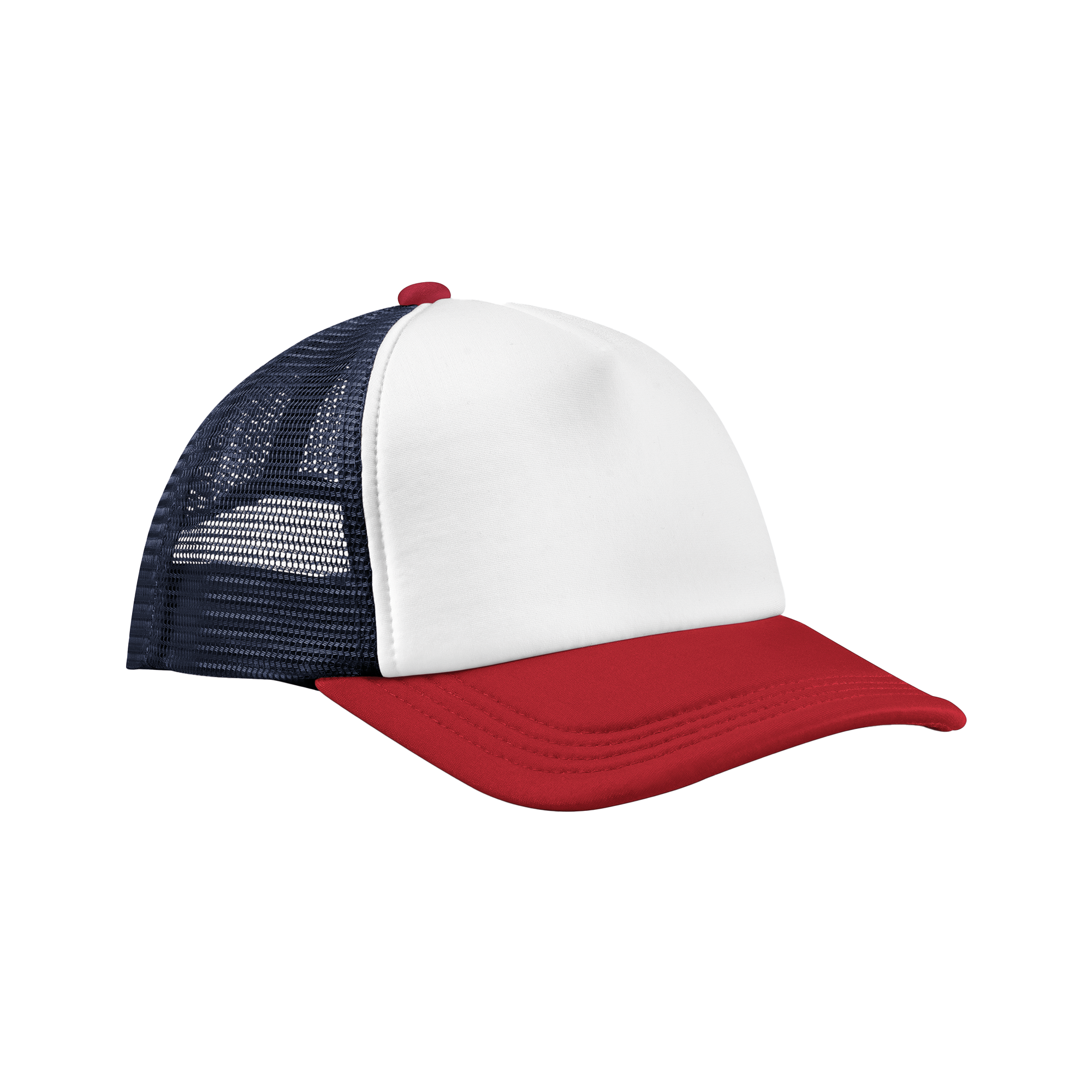 Miniature 3 pour Casquette trucker 5 panneaux multicolor