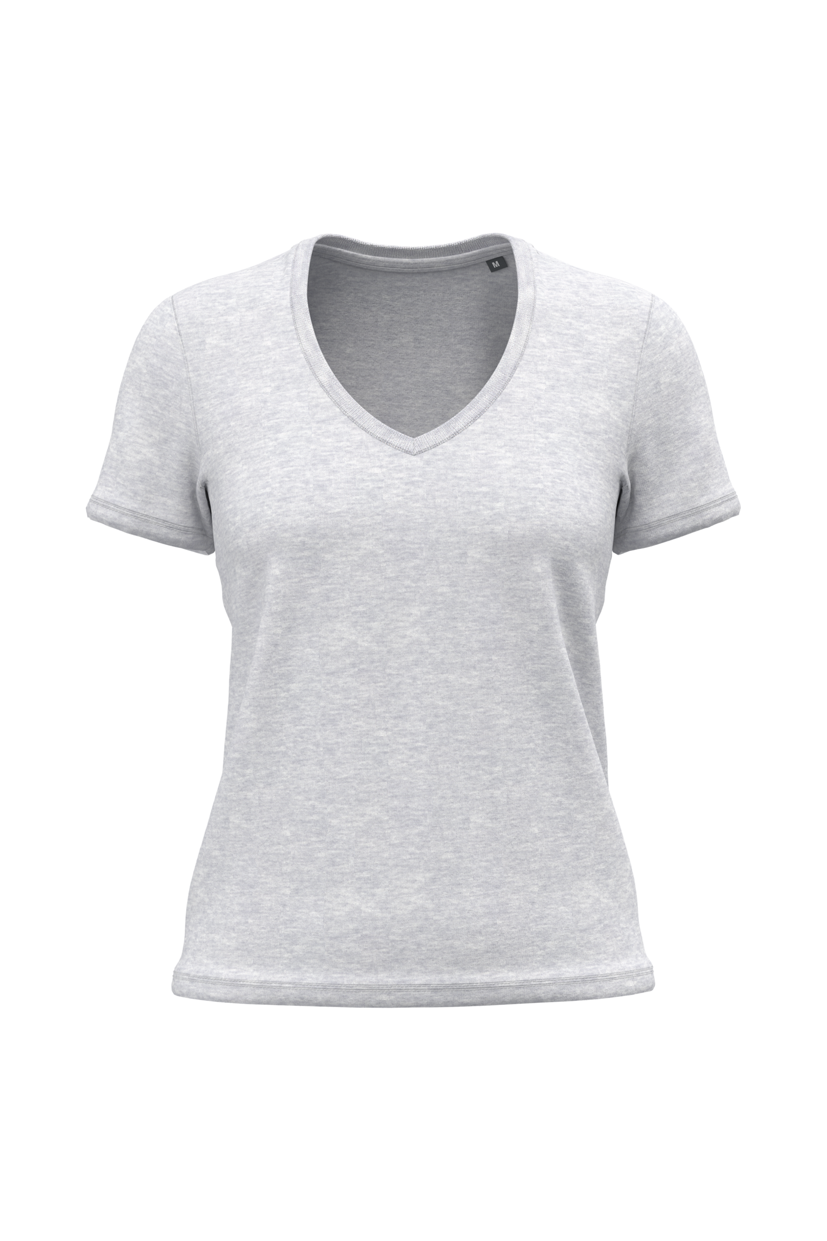 Miniature 1 pour T-shirt BIO150 col V femme