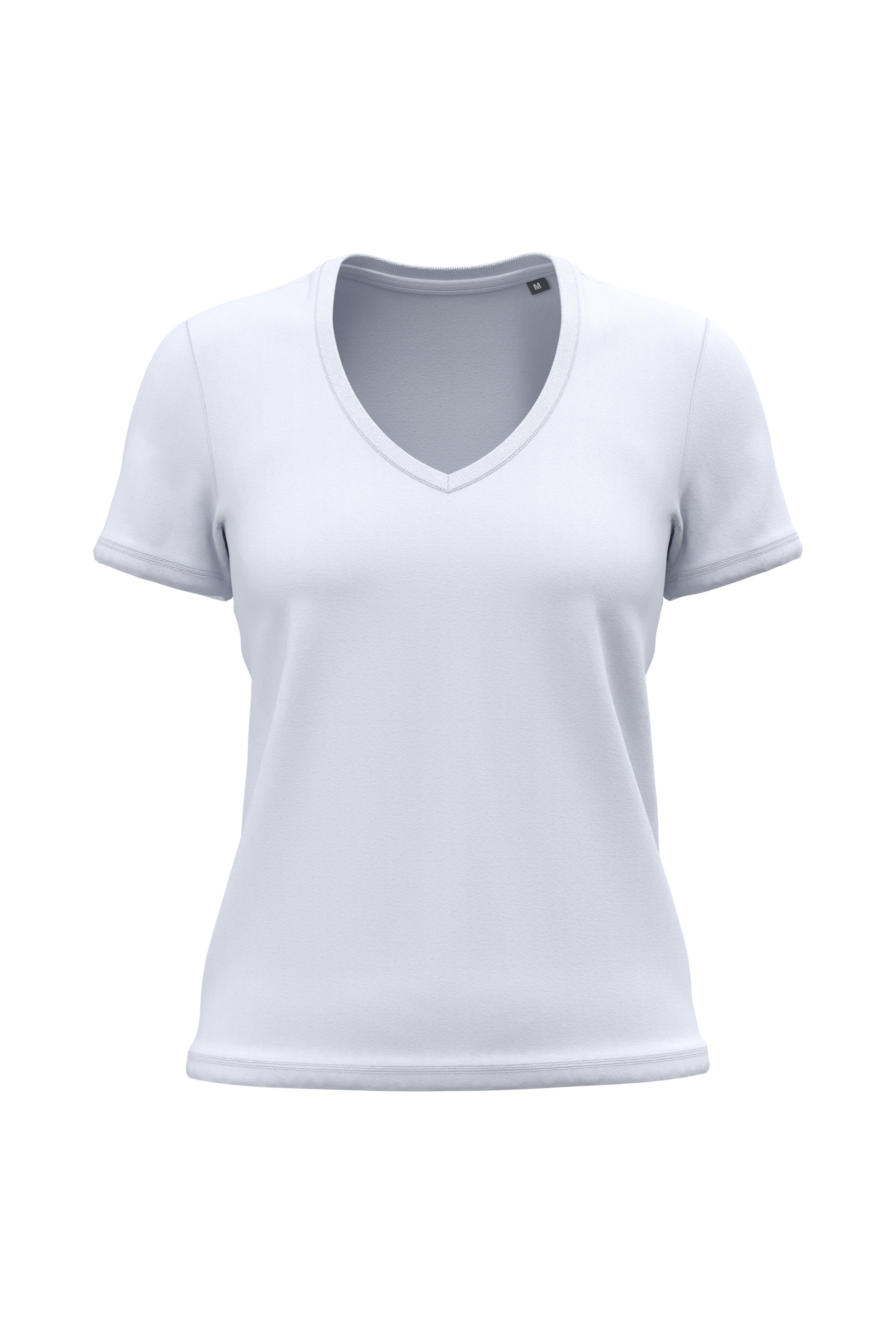 Miniature 12 pour T-shirt BIO150 col V femme