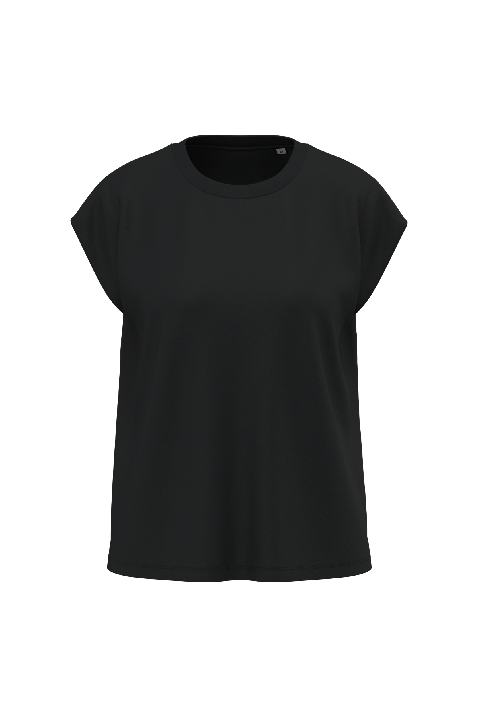 Miniature 1 pour T-shirt écoresponsable sans manches à épaulettes femme