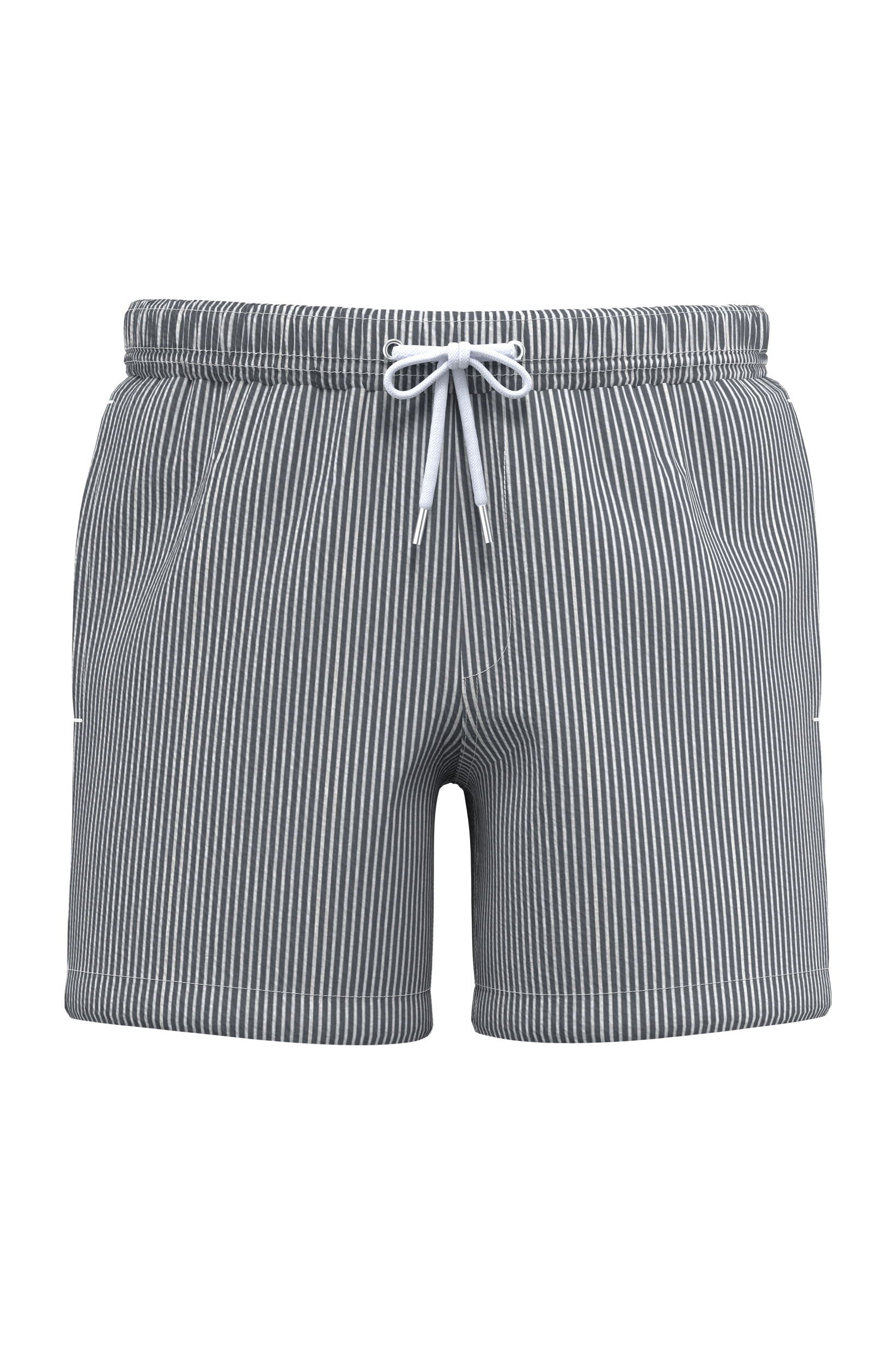 Miniature 1 pour Short de bain écoresponsable rayé homme