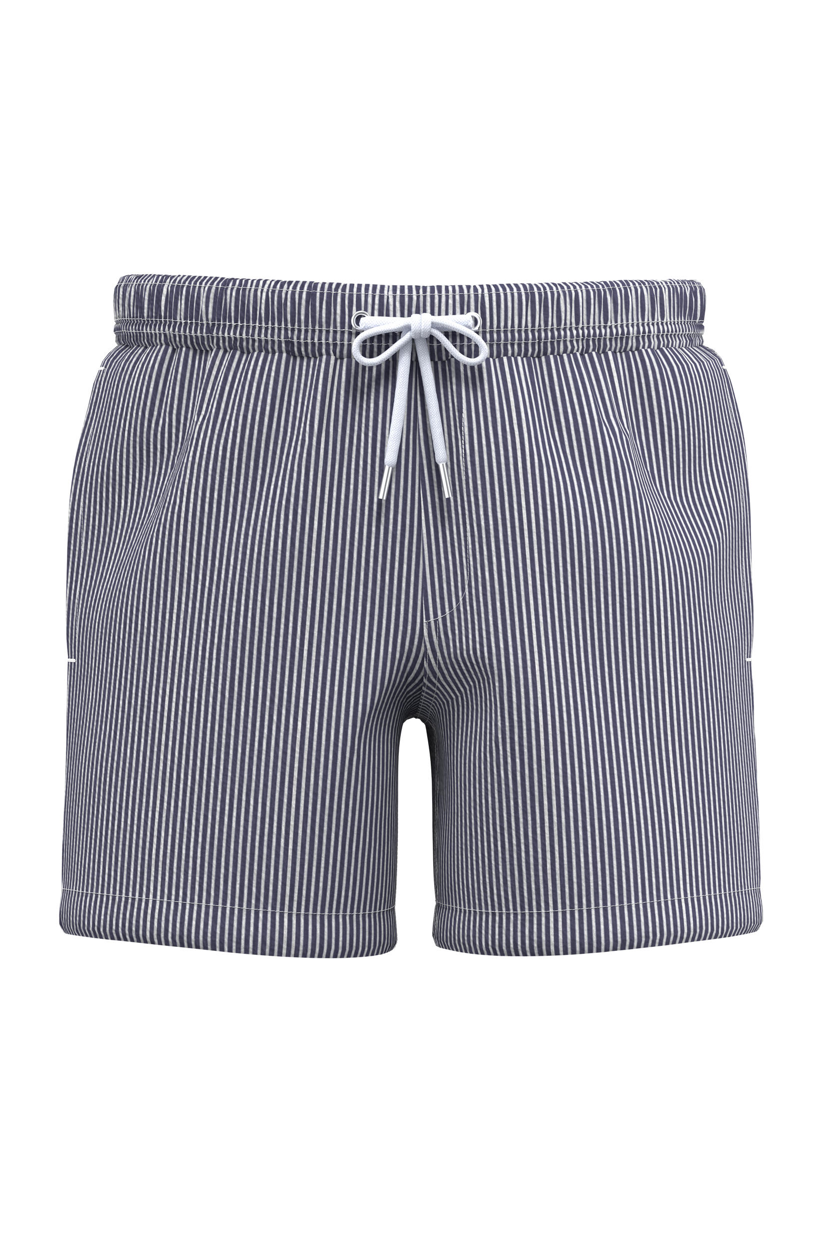Miniature 2 pour Short de bain écoresponsable rayé homme