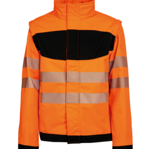 Visuel Hi-Vis Veste Softshell avec poitrine noire