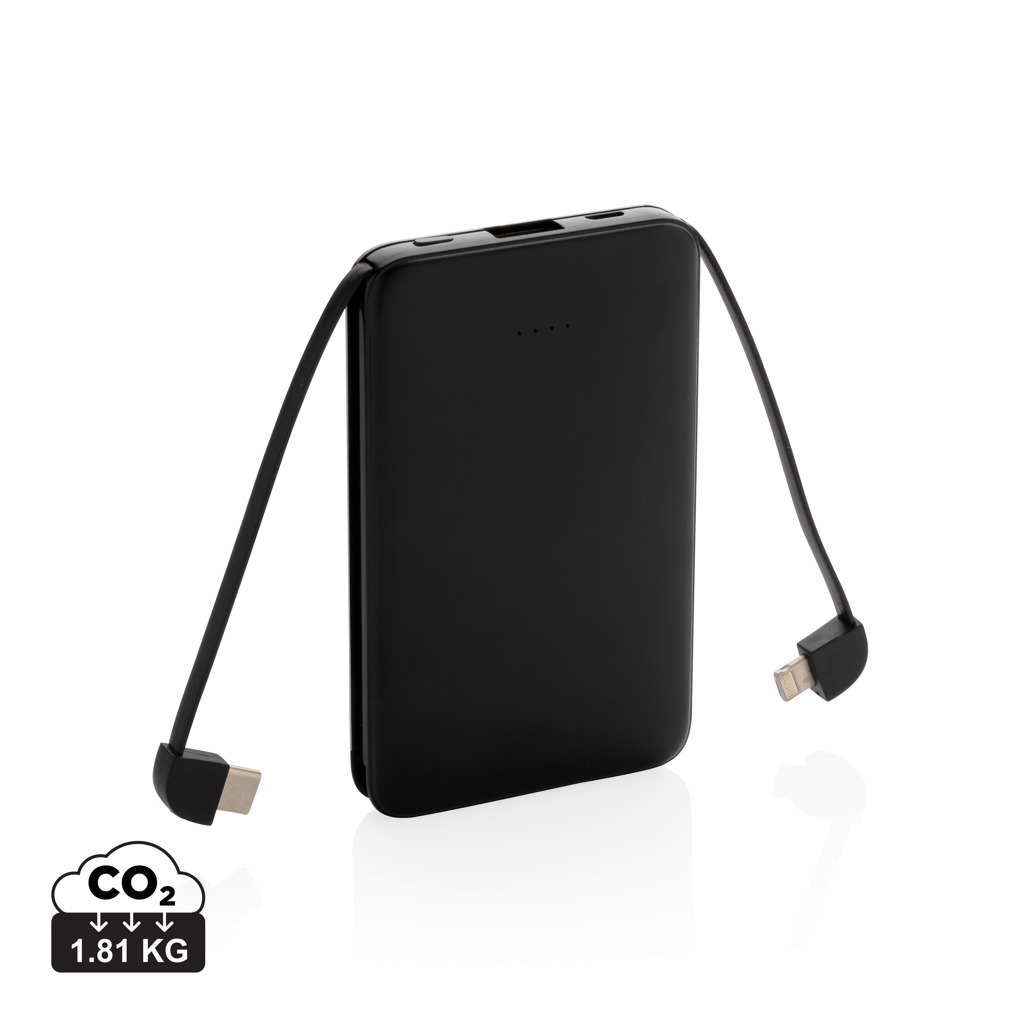 Miniature 13 pour Batterie de secours 5000 mAh avec câbles intégrés